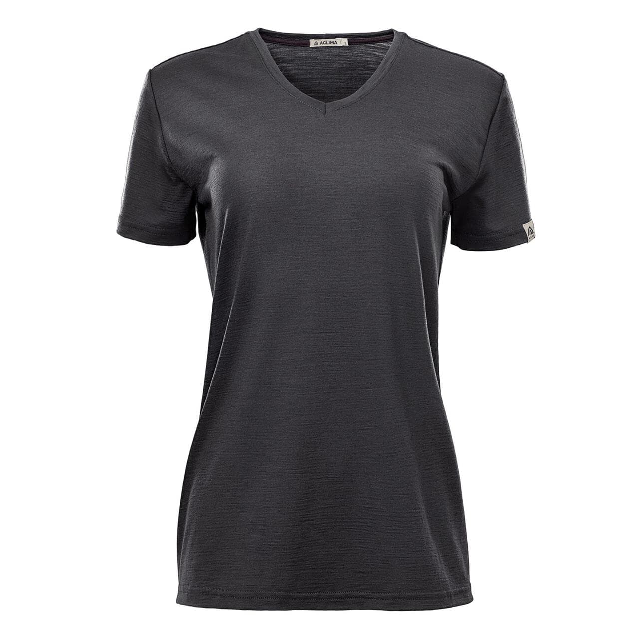 Aclima Womens LightWool 180 Loose Fit Tee (Grå (MARENGO) Small)