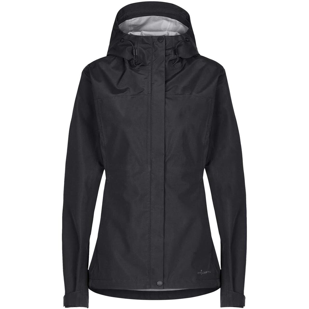 Frilufts Womens Aradena Hooded Jacket (Sort (CAVIAR) Medium)