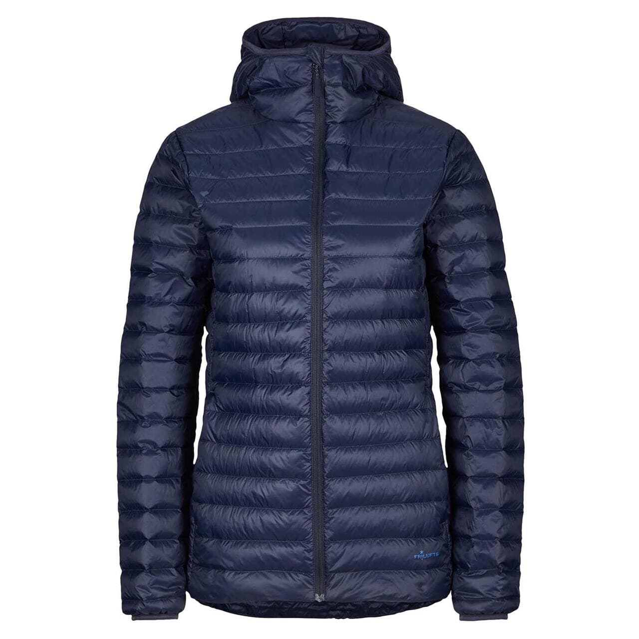 Frilufts Womens Klukufoss Hooded Down Jacket (Blå (DARK SAPPHIRE) Large)