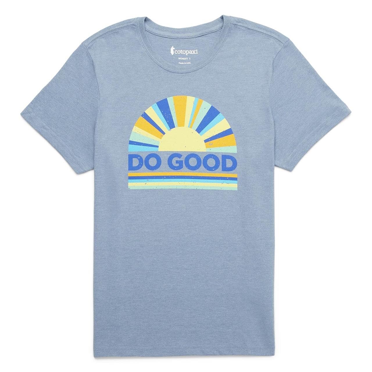Cotopaxi Womens Sunrise Organic T-shirt (Blå (TEMPEST) X-small)