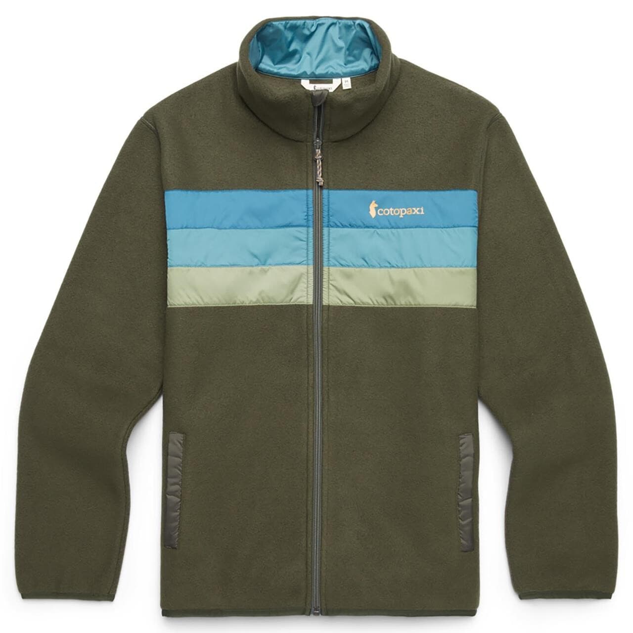 Cotopaxi Mens Teca Fleece Full-Zip Jacket (Grøn (HAPPY HIKER) X-large)