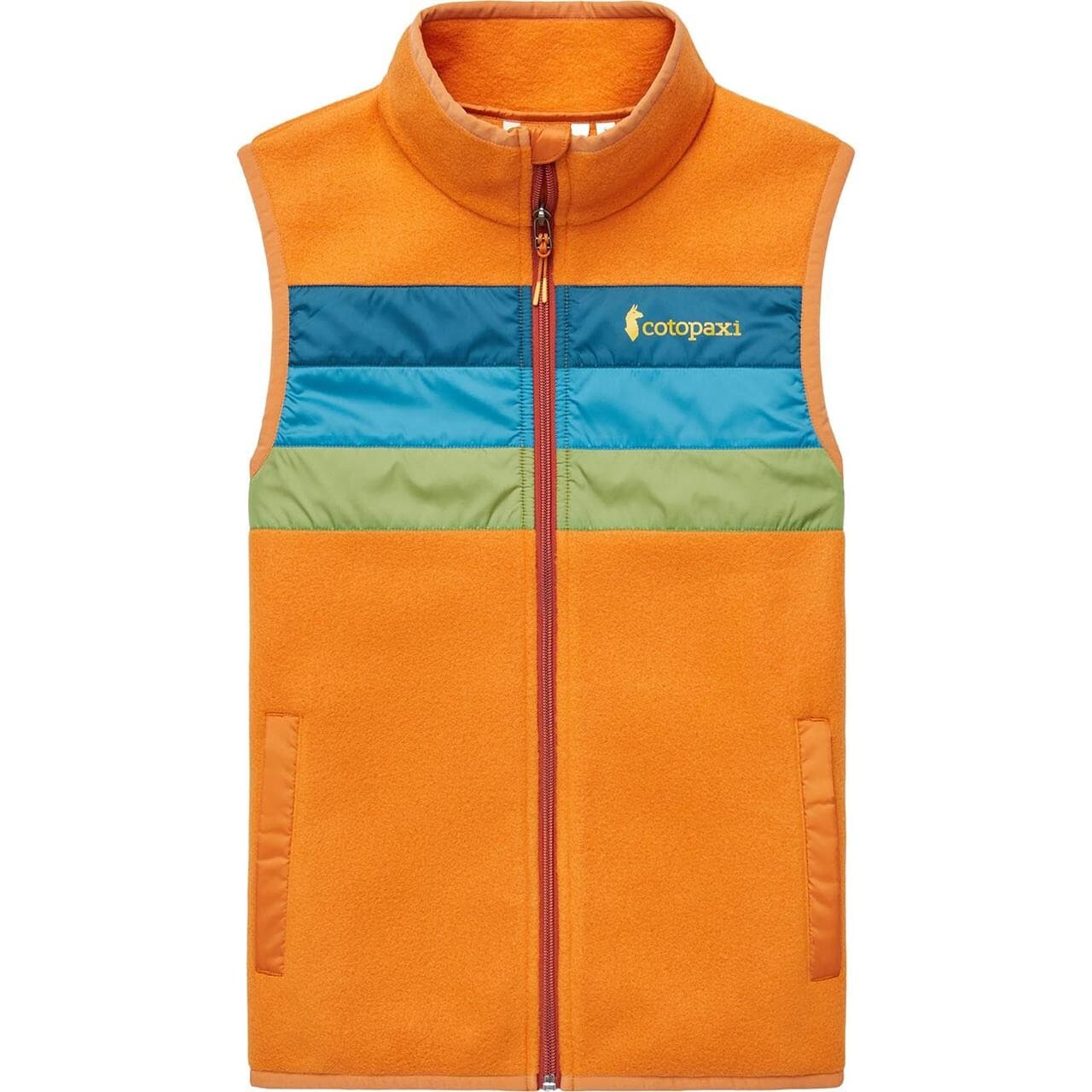Cotopaxi Womens Teca Fleece Vest (Orange (BEEP BOP) Small)