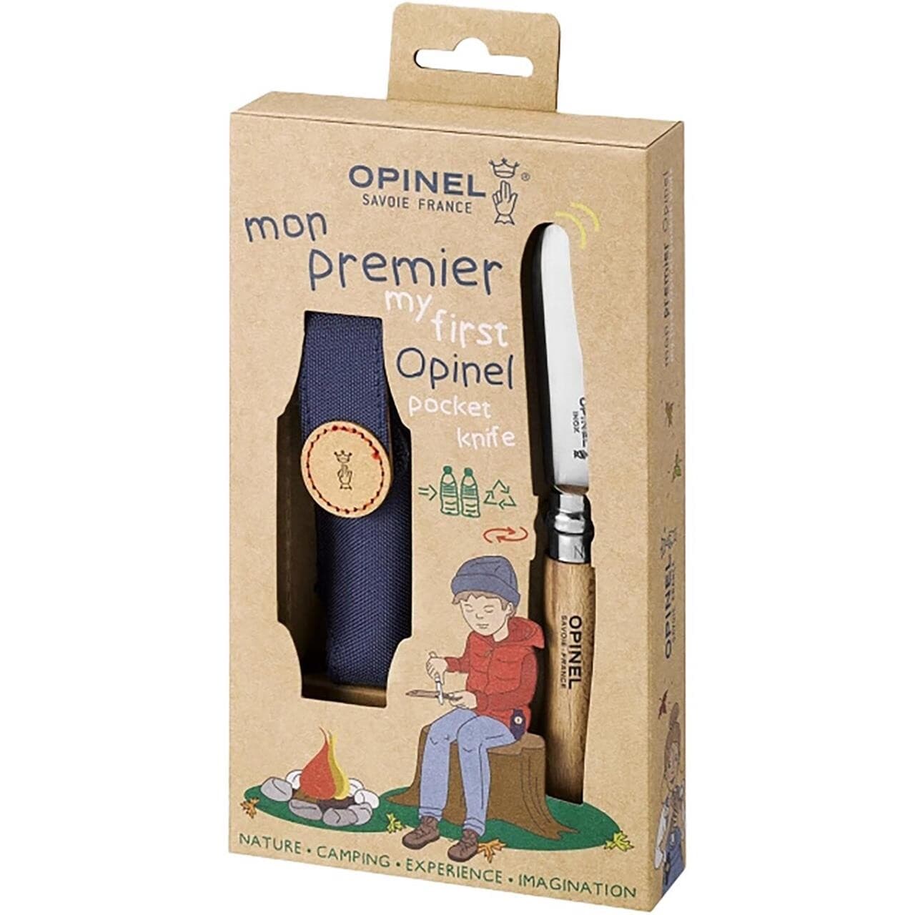 Opinel My First Opinel Boxset N°07 (Brun (BEECHWOOD))