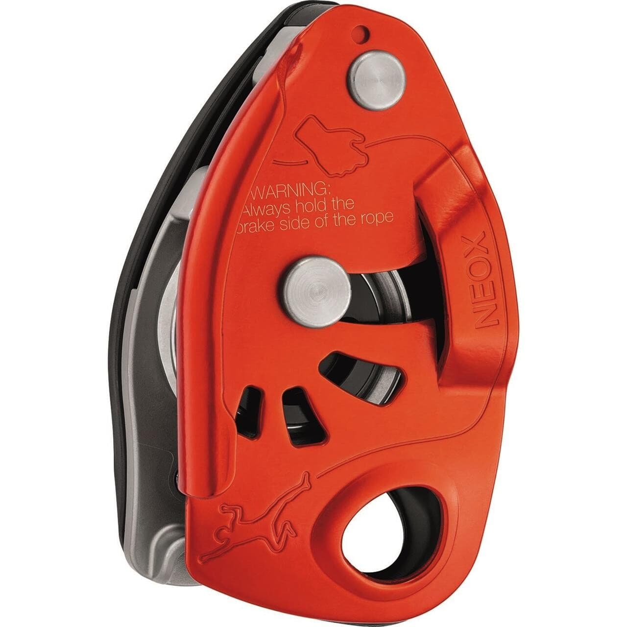 Petzl Neox Belay Device (Orange (ORANGE))