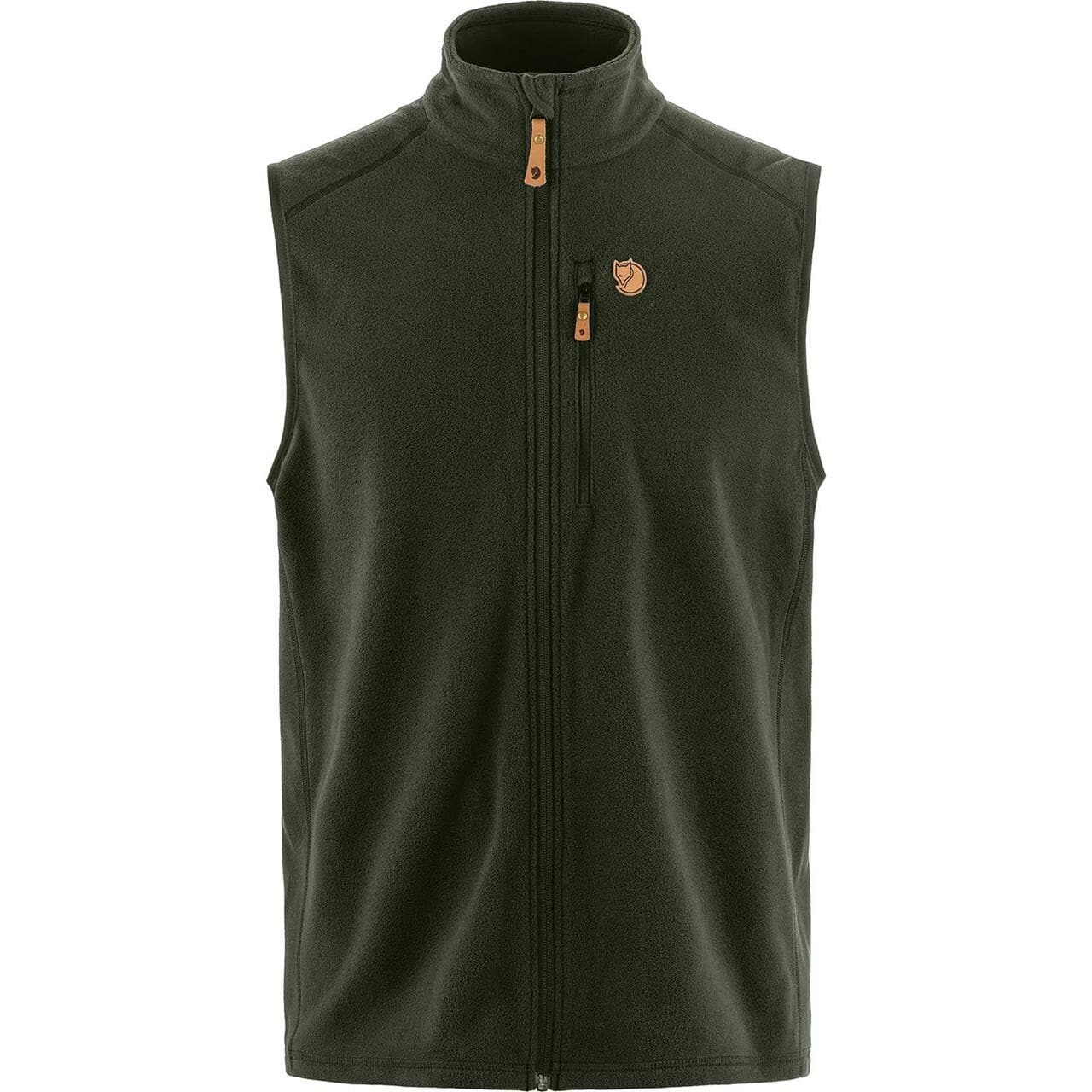 Fjällräven Mens Övik Lite Fleece Vest (Grøn (DEEP FOREST/662) X-large)