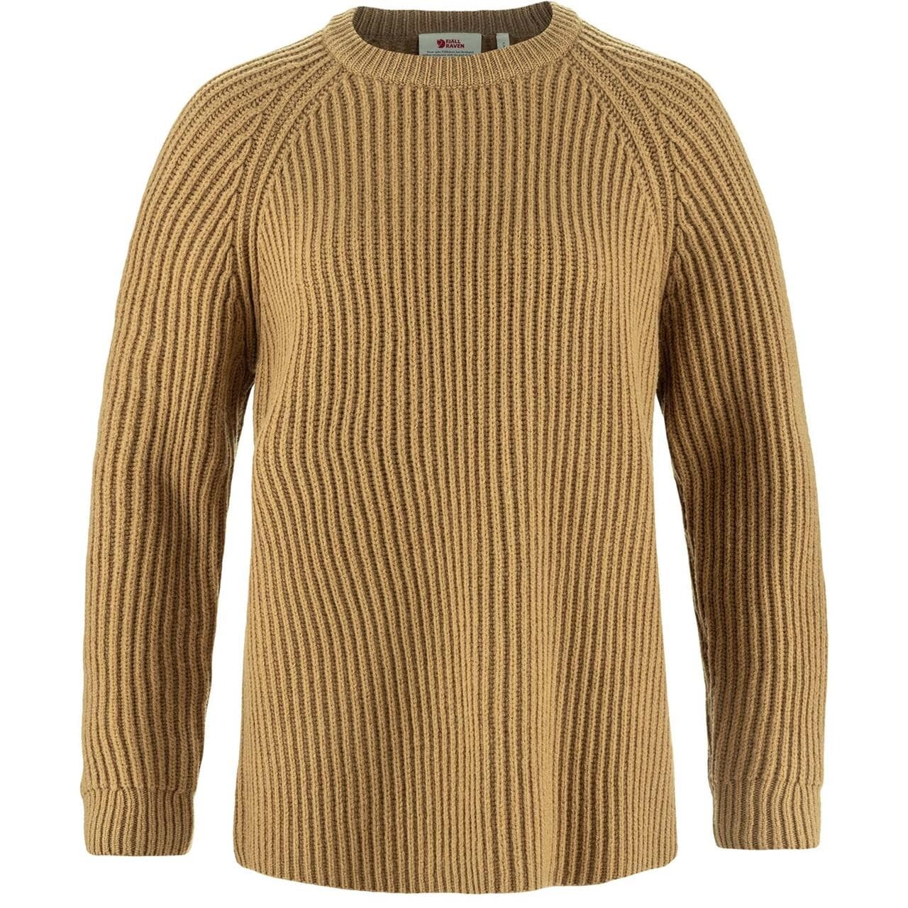 Fjällräven Womens Övik Rib Sweater (Brun (BUCKWHEAT BROWN/232) Medium)