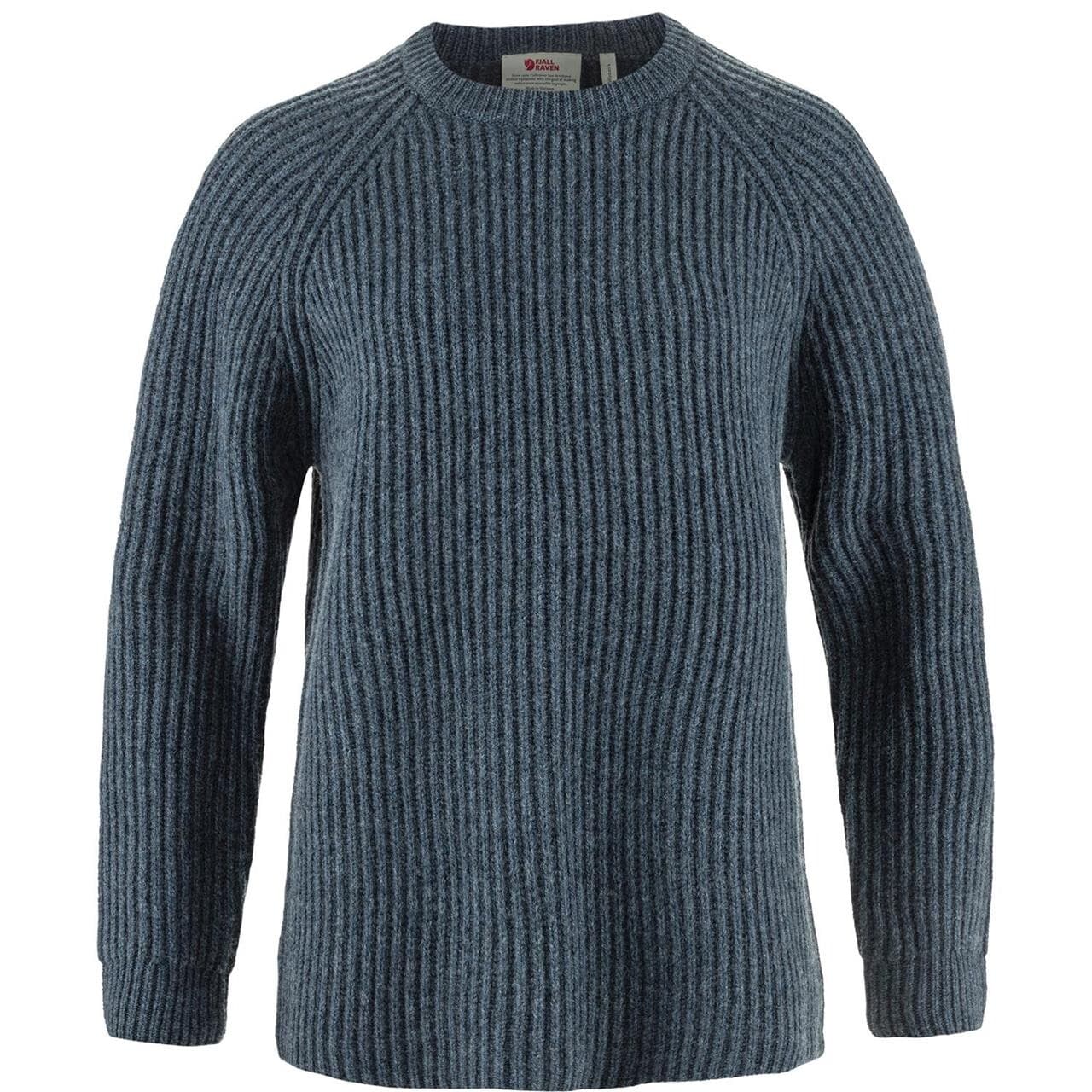Fjällräven Womens Övik Rib Sweater (Blå (NAVY/560) Medium)
