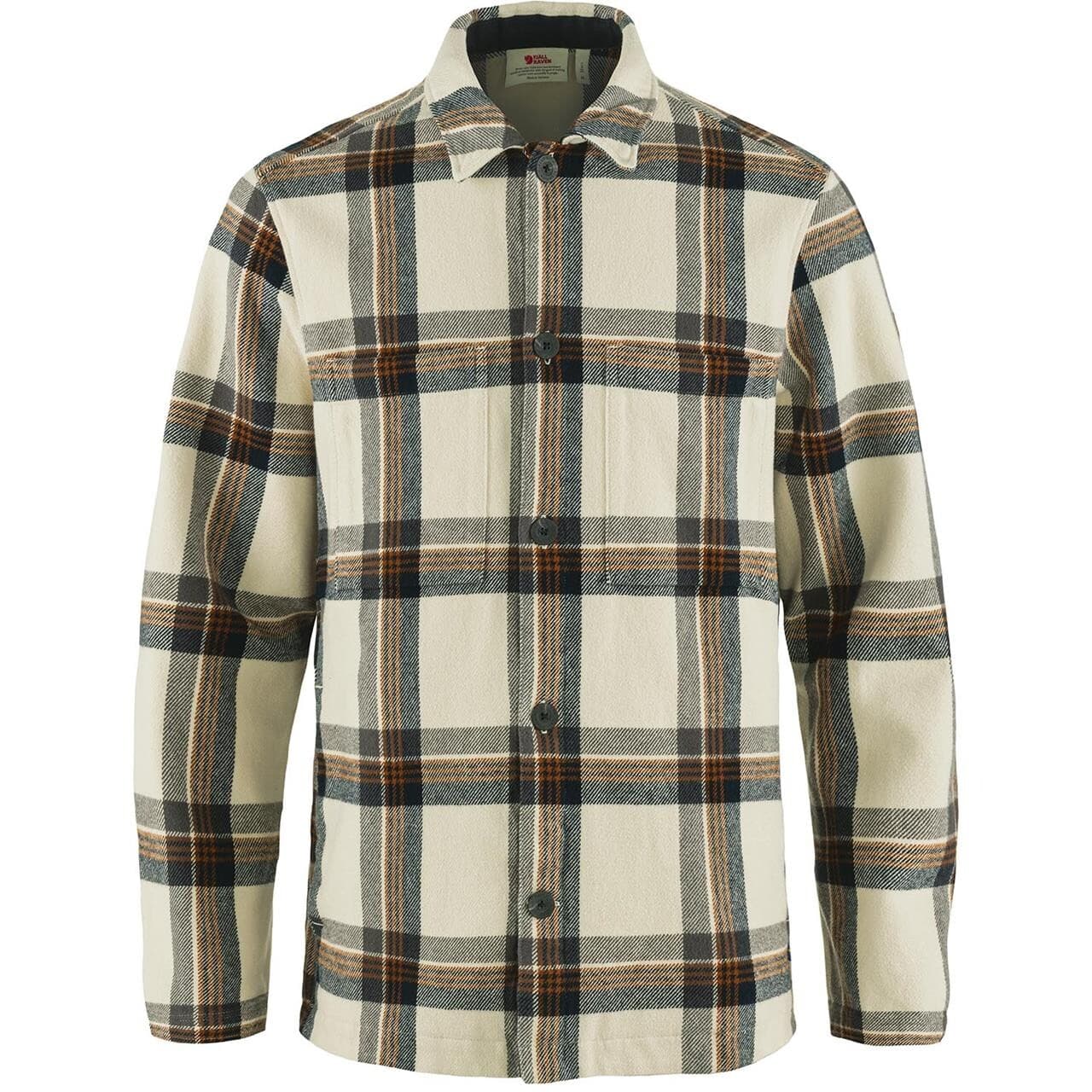 Fjällräven Mens Singi Flannel Overshirt (Brun (BLACK OAK-DARK NAVY/294-555) X-large)