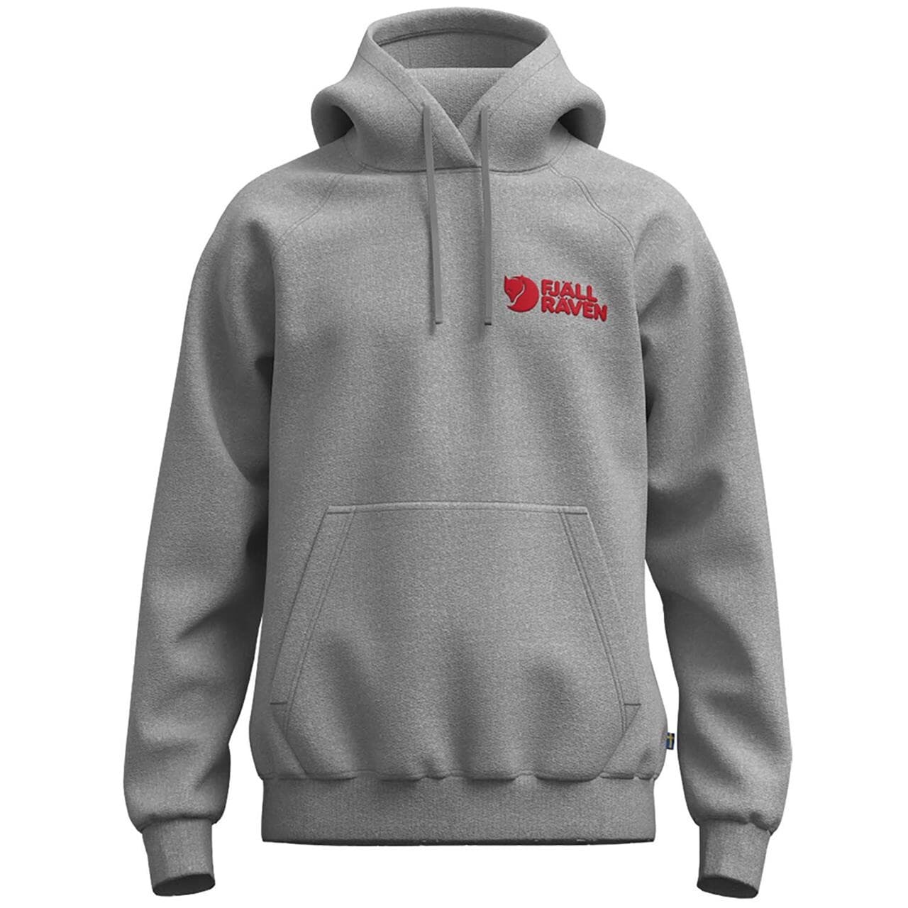 Fjällräven Mens Fjällräven Classic Hoodie (Grå (GREY-MELANGE/020-999) Large)