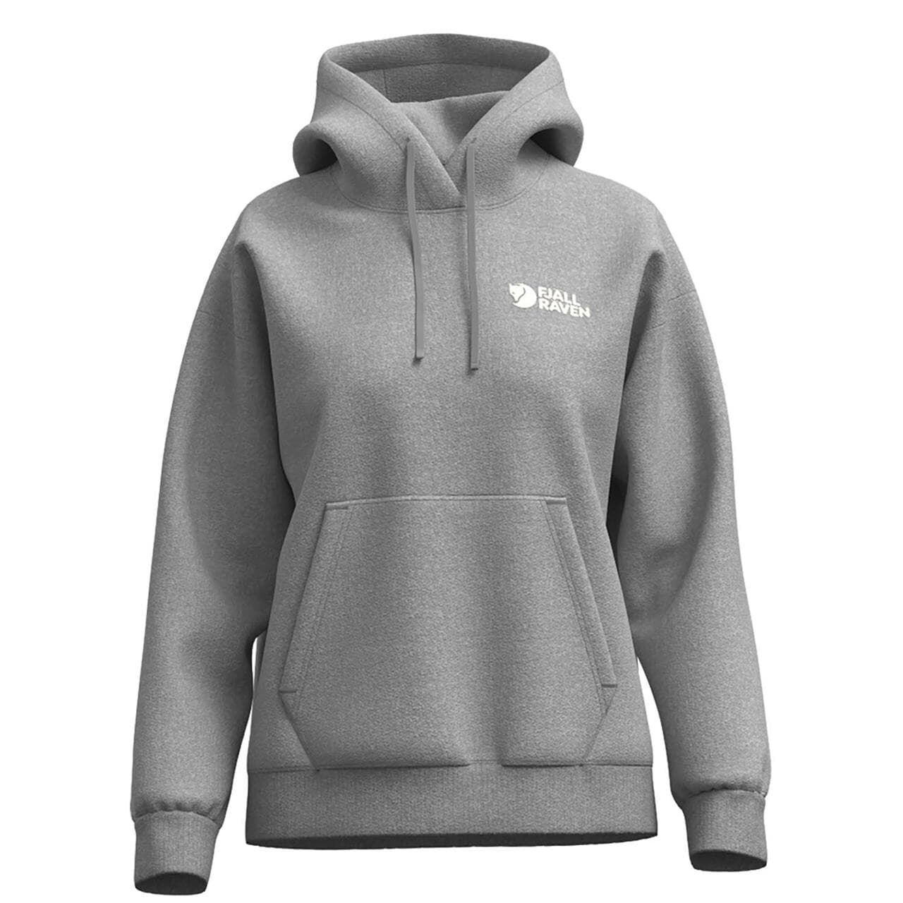 Fjällräven Womens Fjällräven Classic Hoodie (Grå (GREY-MELANGE/020-999) XX-small)