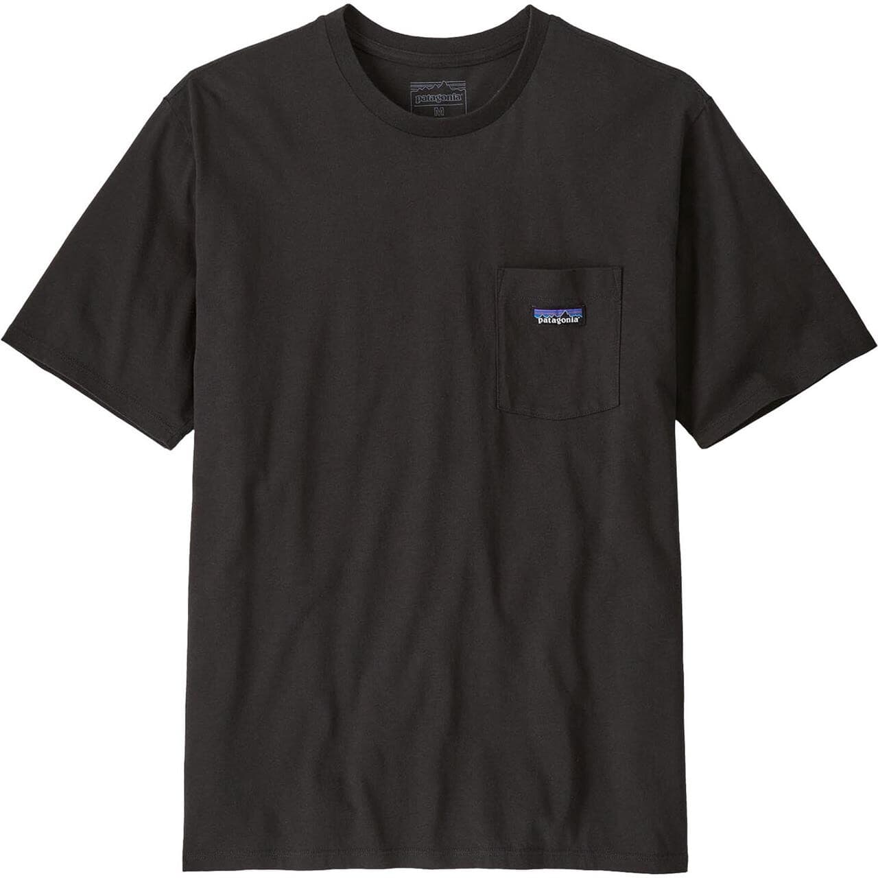 Patagonia Mens Daily Pocket Tee (Sort (BLACK) X-large)