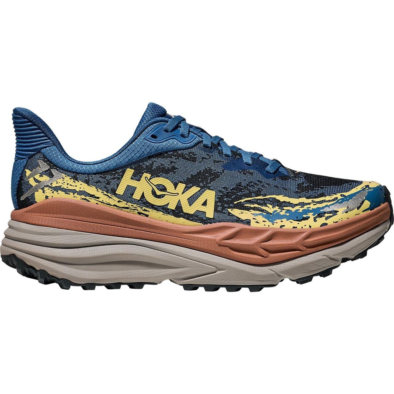 Hoka Mens Stinson 7 (Blå (FOGGY NIGHT/CARDAMOM) 43 1/3)