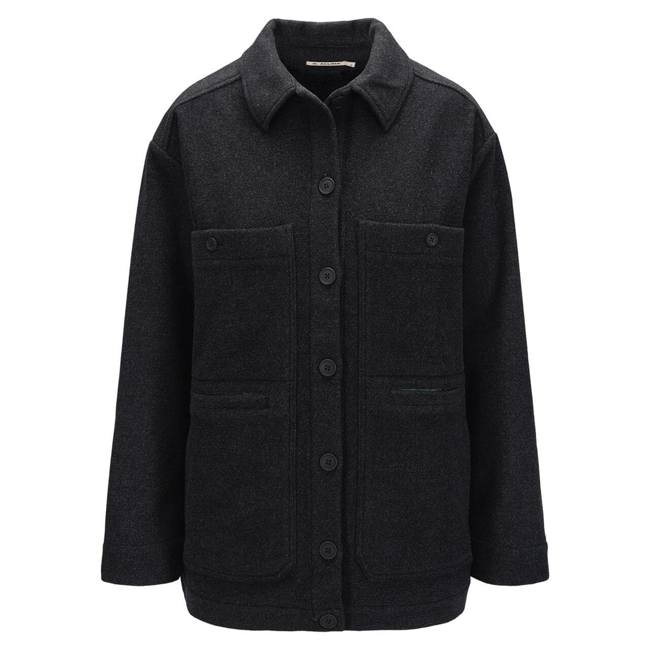 Aclima Womens Reborn Lumber Jacket (Grå (DARK GREY MELANGE) X-large)