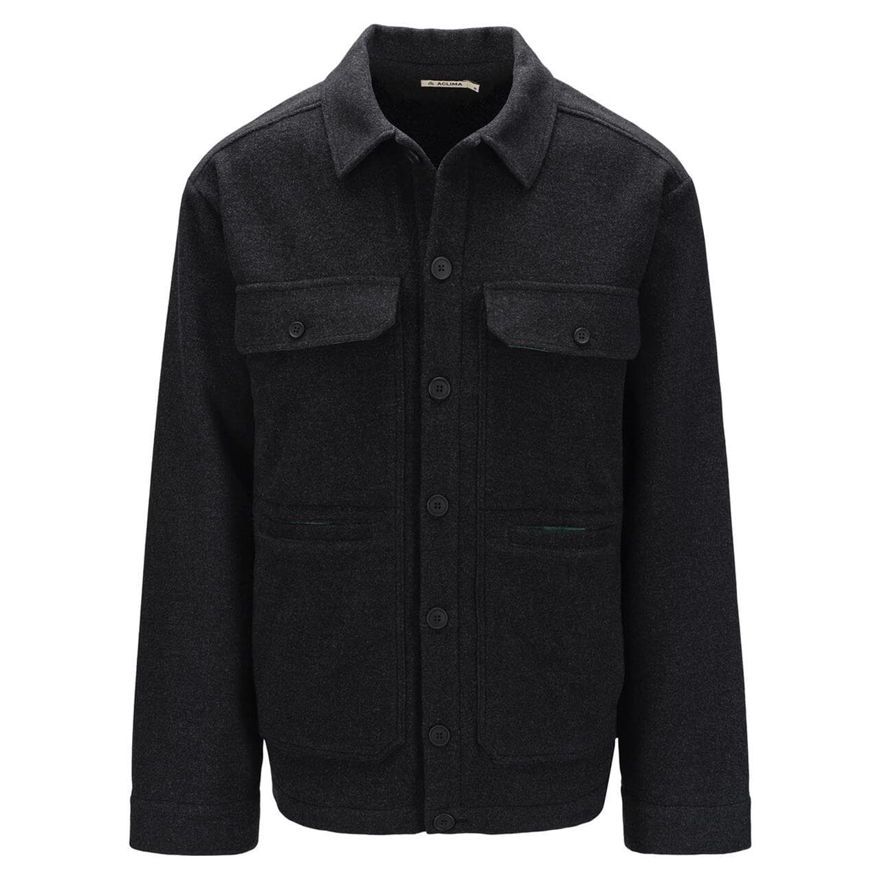 Aclima Mens Reborn Lumber Jacket (Grå (DARK GREY MELANGE) XX-large)