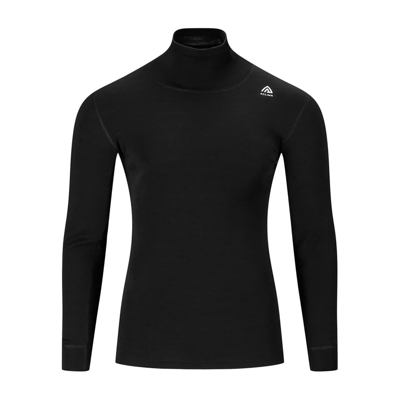 Aclima Mens WarmWool Roll Neck (Sort (JET BLACK) XX-large)