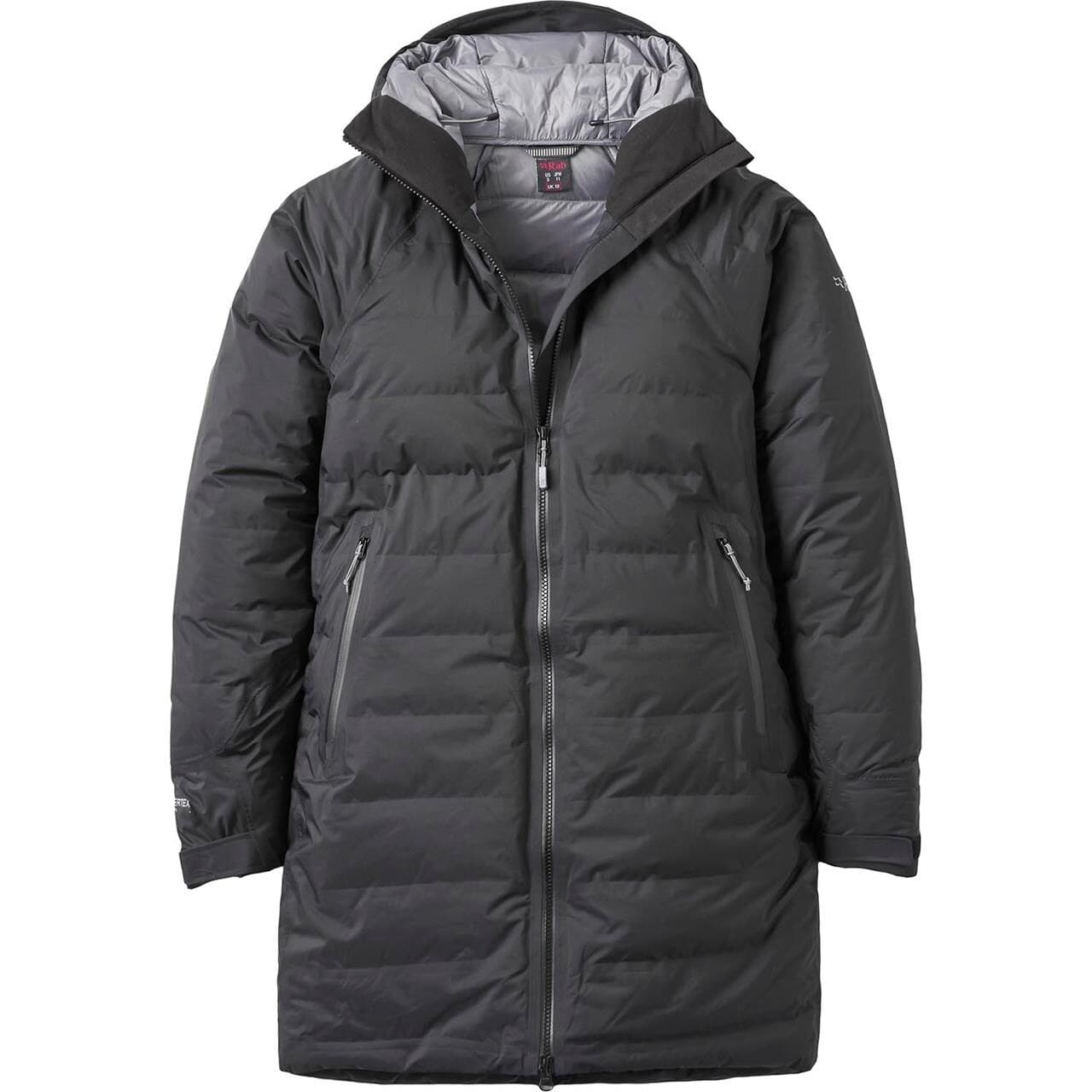 RAB Womens Valiance Parka (Sort (BLACK) Small)