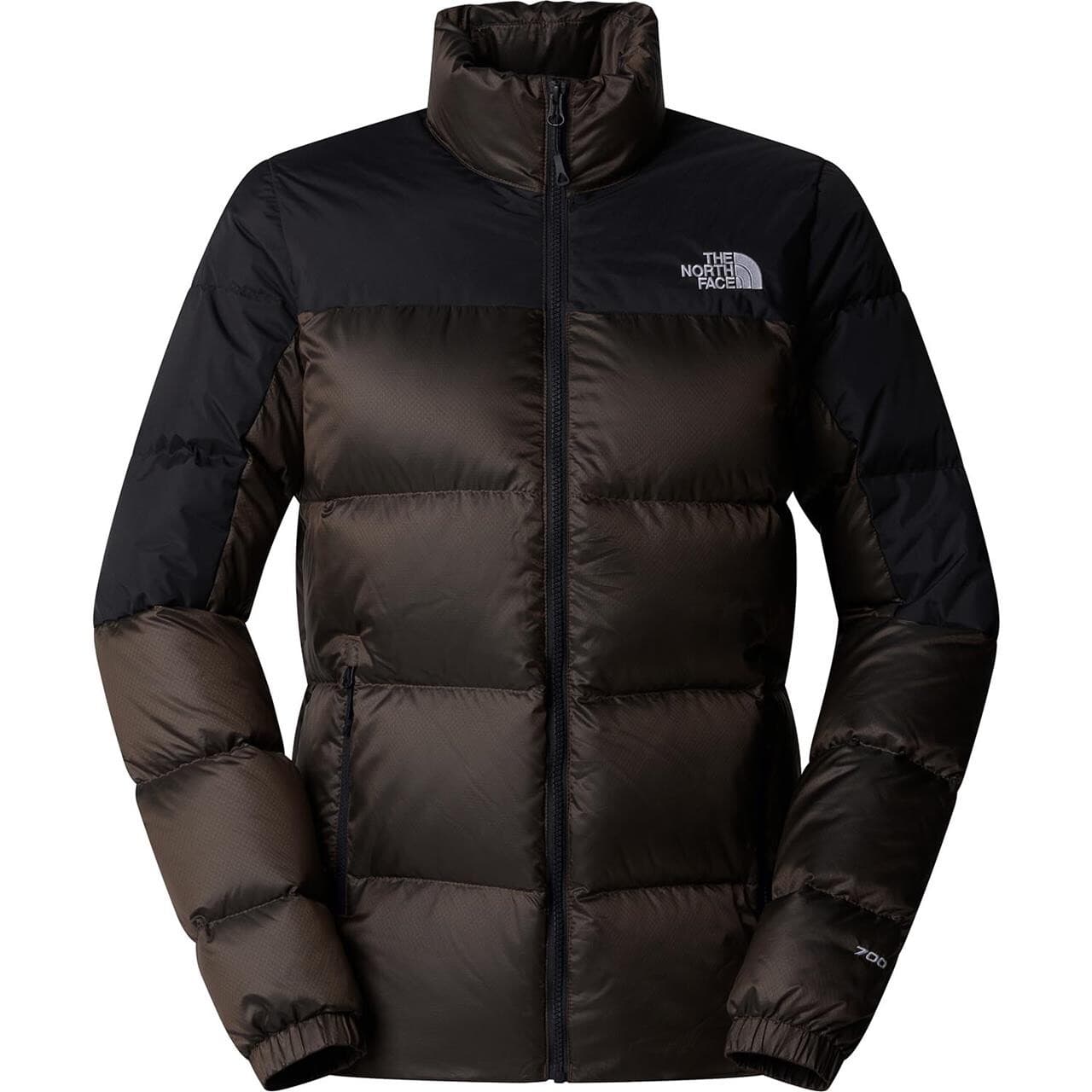 The North Face Womens Diablo Down Jacket (Brun (SMOKEY BROWN BLACK HEATHER) Large)
