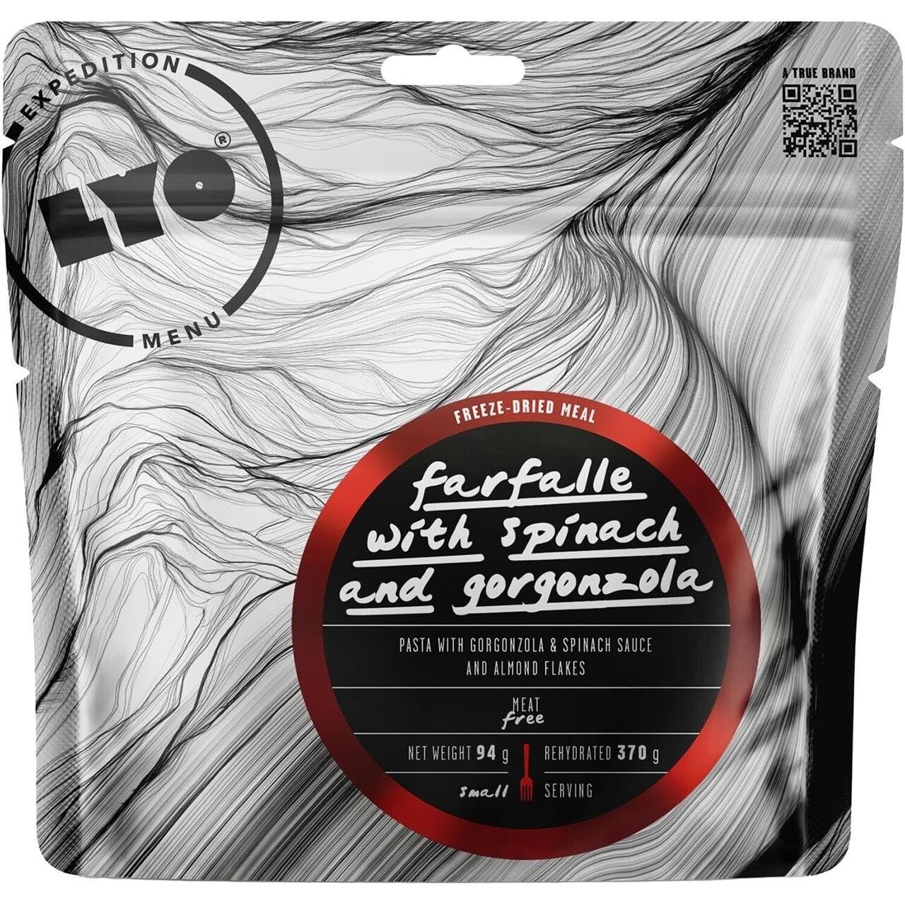 LYOFOOD Farfalle With Spinach & Gorgonzola 370g