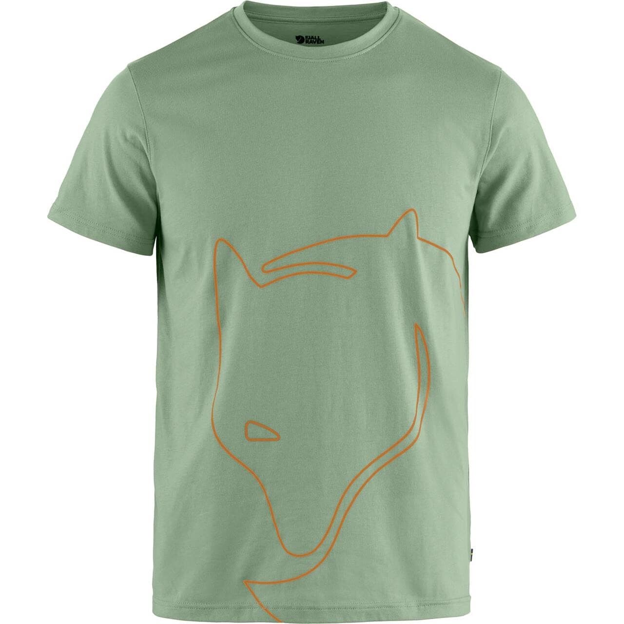 Fjällräven Mens Big Logo T-shirt (Grøn (PATINA GREEN/614) X-small)