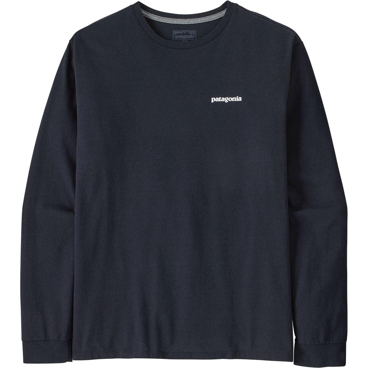 Patagonia Mens L/S P-6 Logo Responsibili-Tee (Blå (NEW NAVY) Medium)