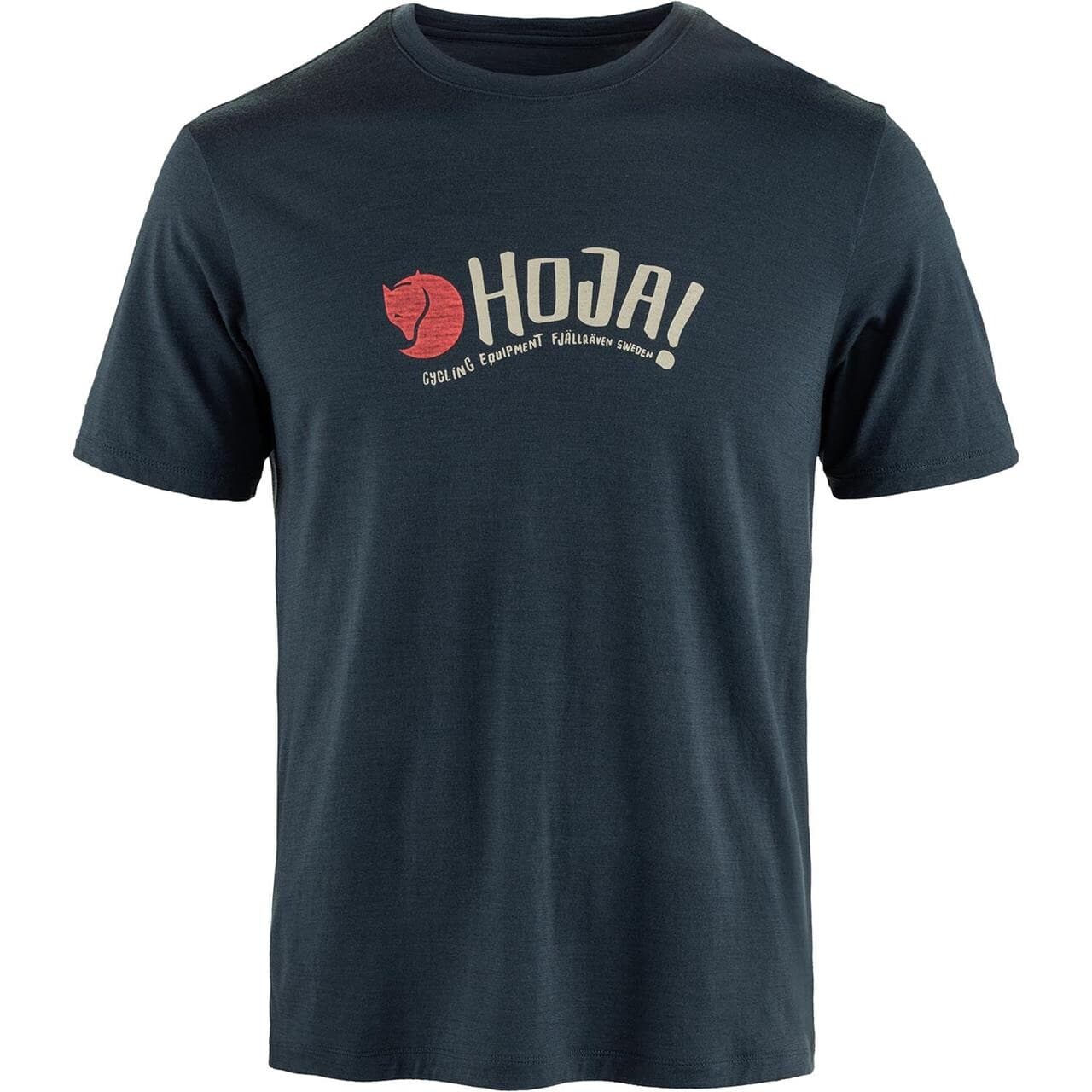 Fjällräven Mens Hoja Wool T-shirt (Blå (DARK NAVY/555) X-large)