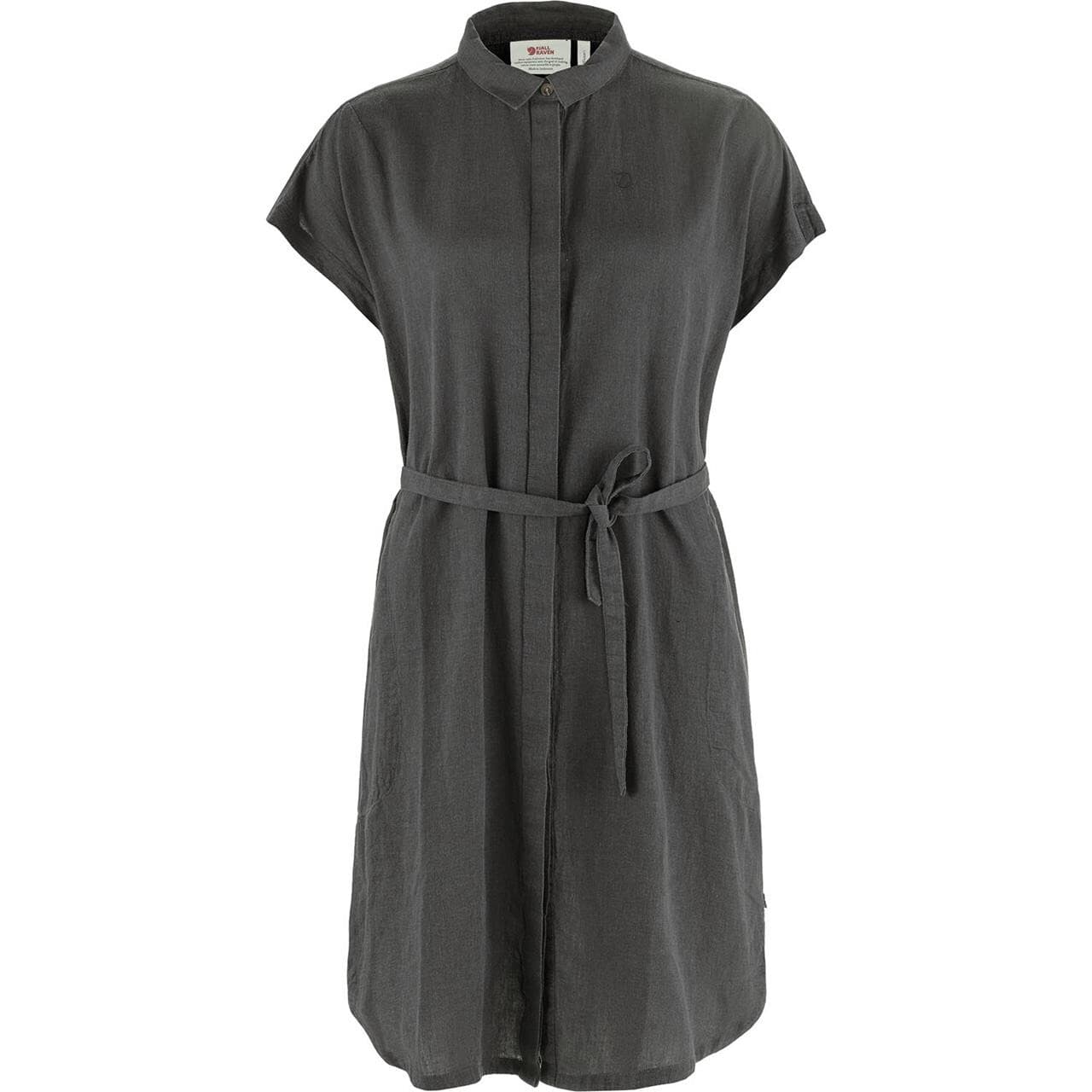 Fjällräven Womens Övik Hemp Dress (Grå (DARK GREY/030) Small)