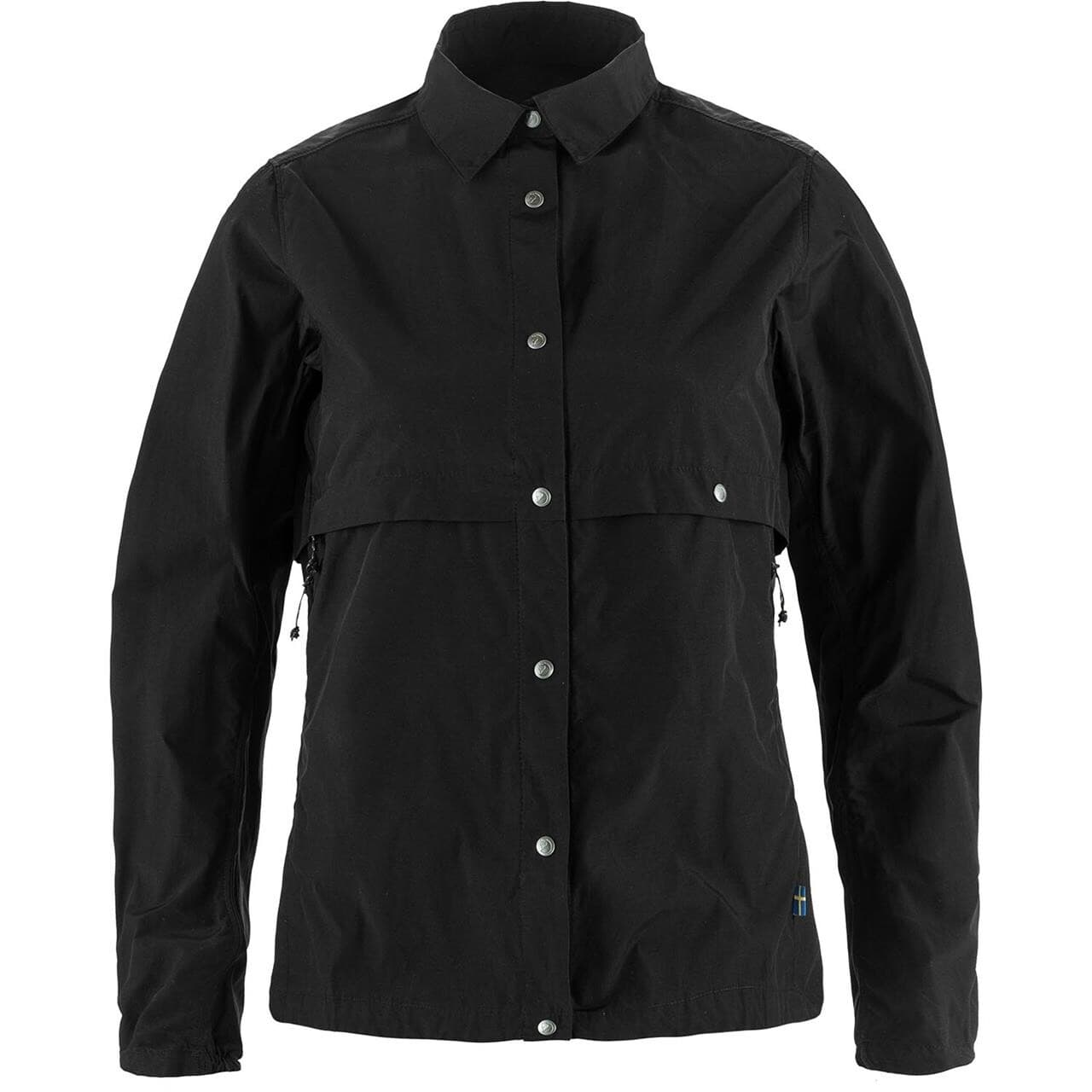 Fjällräven Womens Hoja Rider's Wind Jacket (Sort (BLACK/550) X-small)