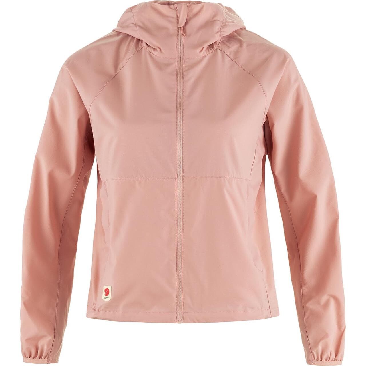 Fjällräven Womens High Coast Short Wind Hoodie (Lyserød (CHALK ROSE/302) XX-small)