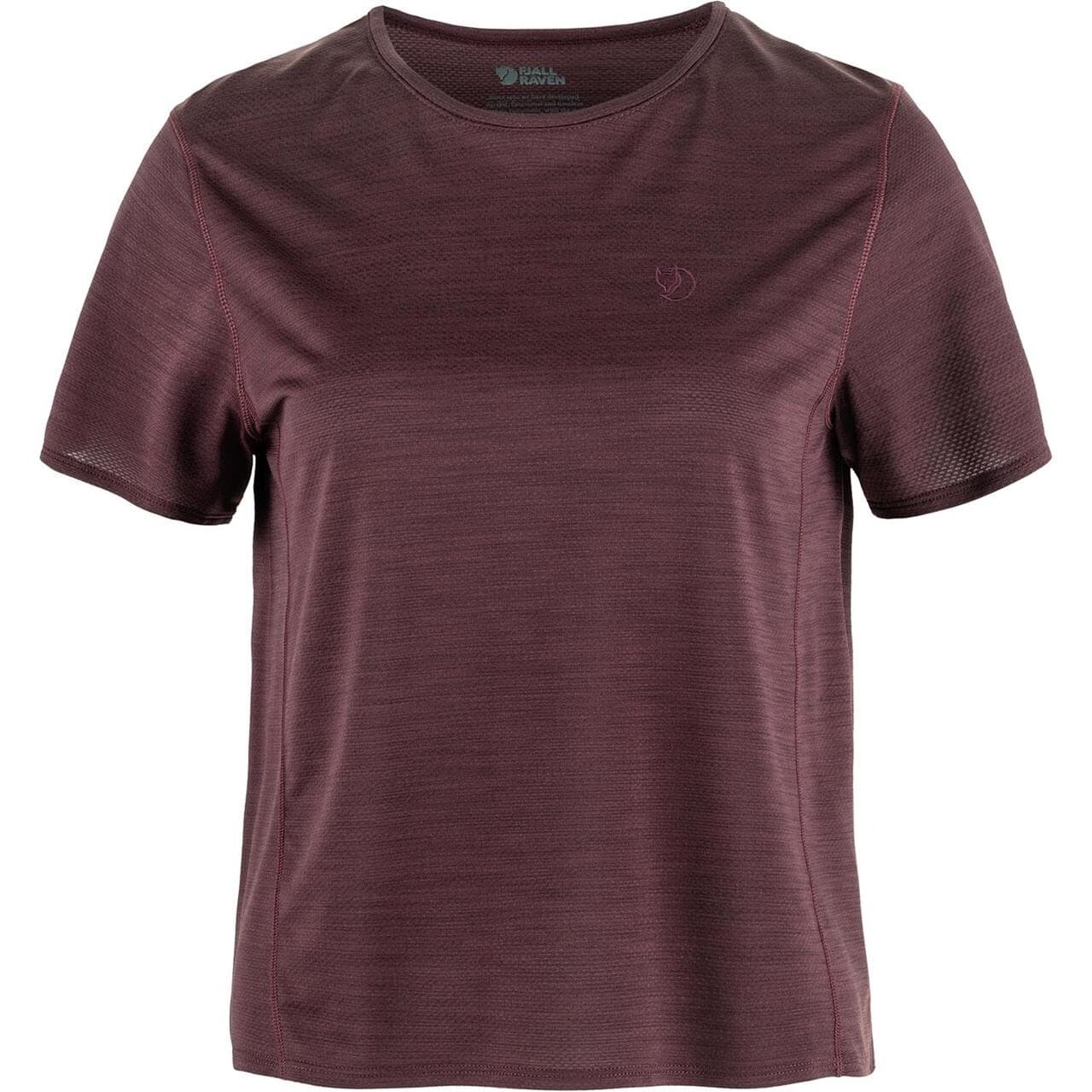 Fjällräven Womens Abisko Lite S/S (Rød (PORT/357) Large)