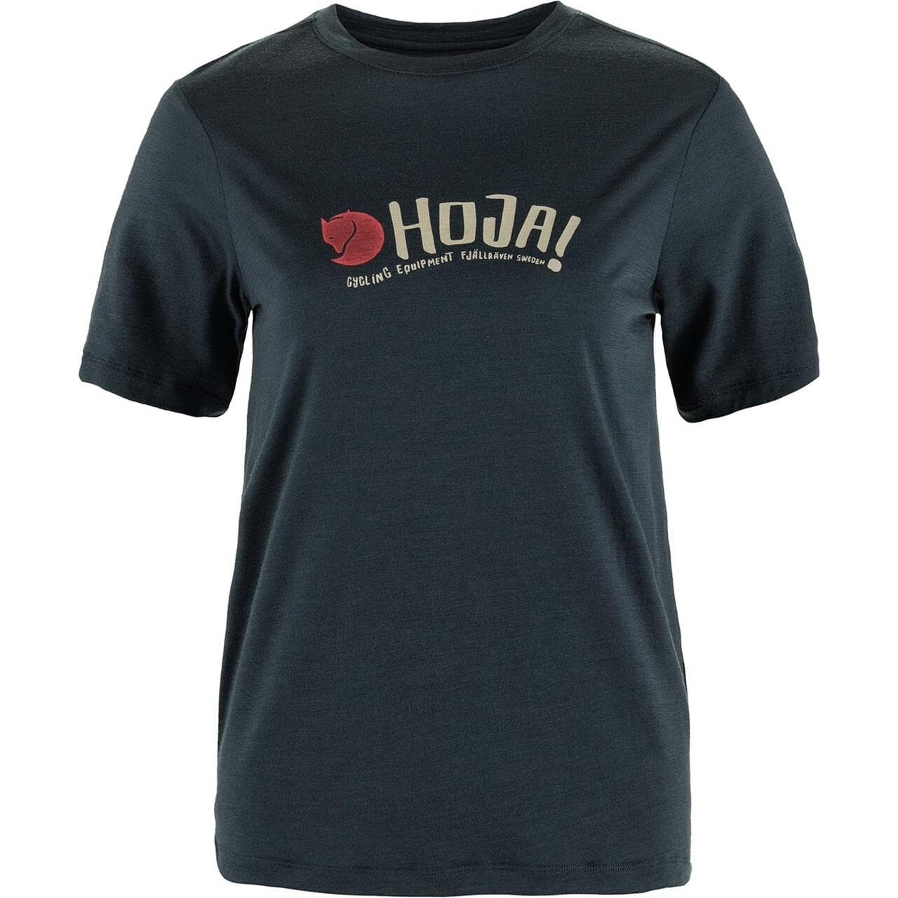 Fjällräven Womens Hoja Wool T-shirt (Blå (DARK NAVY/555) X-small)