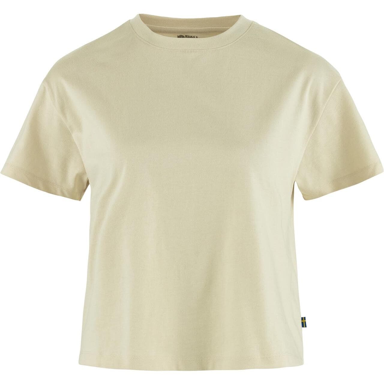 Fjällräven Womens Fjällräven Classic Short T-shirt (Hvid (CHALK WHITE/113) Small)