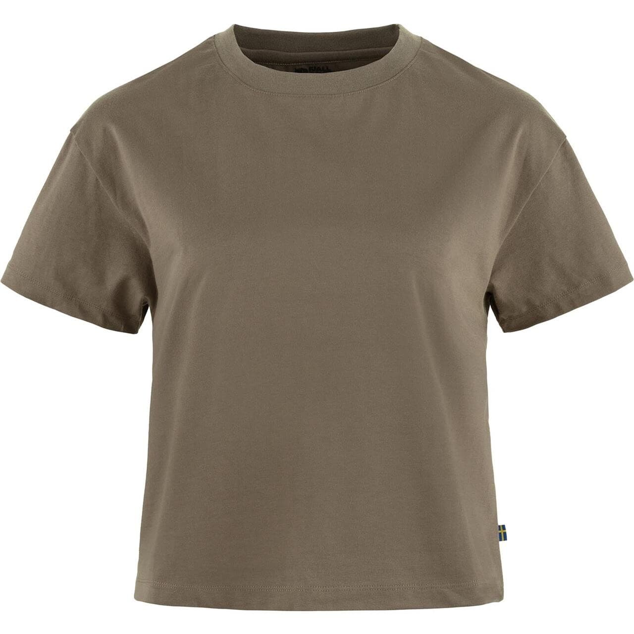 Fjällräven Womens Fjällräven Classic Short T-shirt (Brun (SUEDE BROWN/244) X-small)
