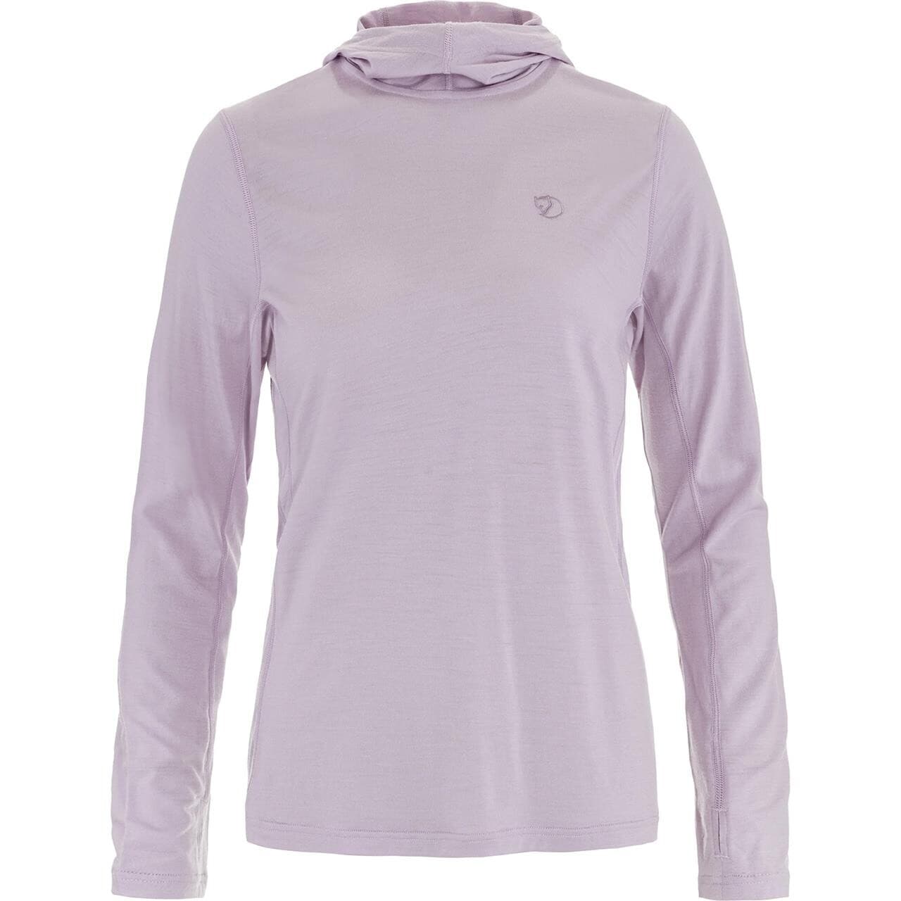 Fjällräven Womens Abisko Wool Sun-hoodie (Lilla (LAVENDER MIST/452) X-large)