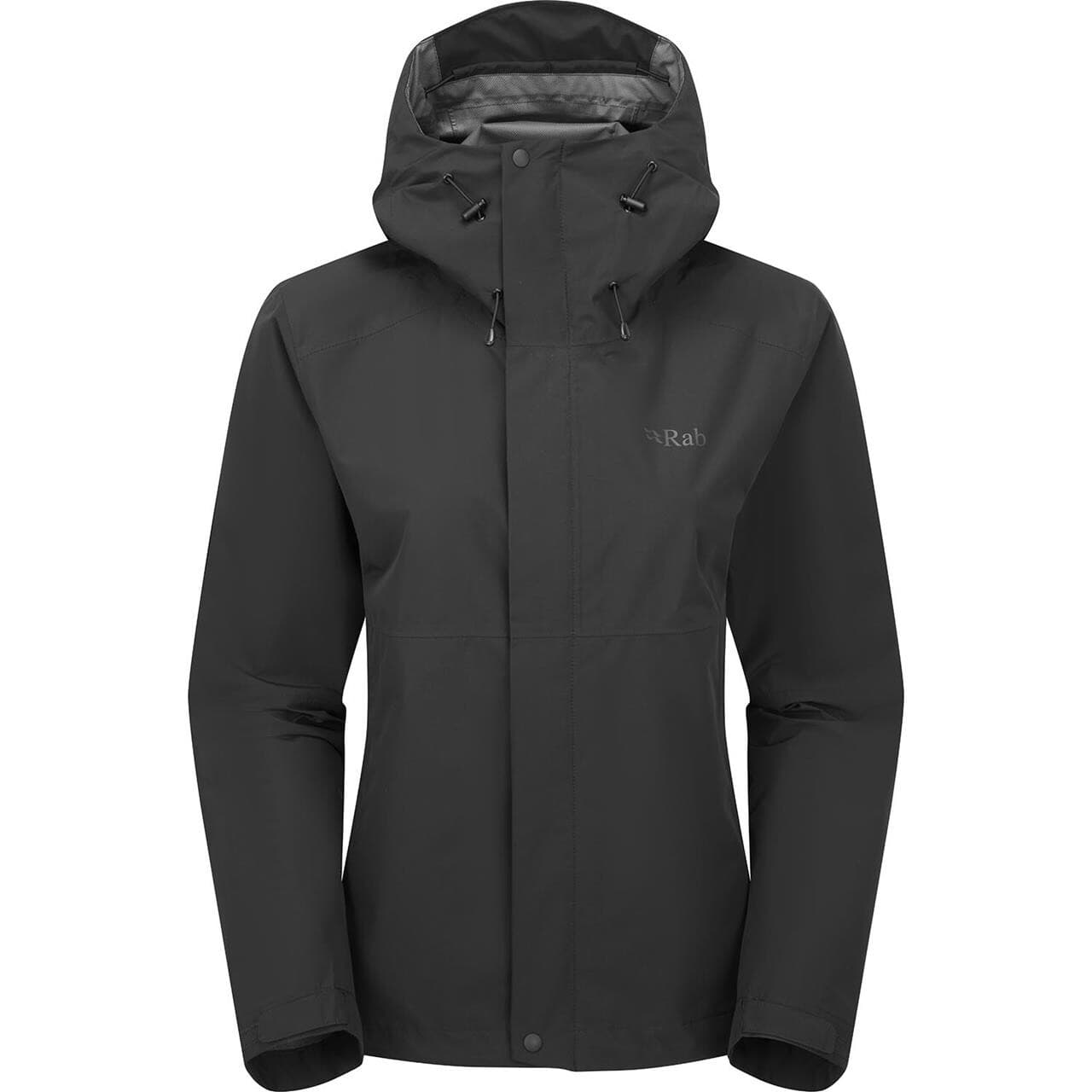 RAB Womens Downpour Jacket (Sort (BLACK) X-large)