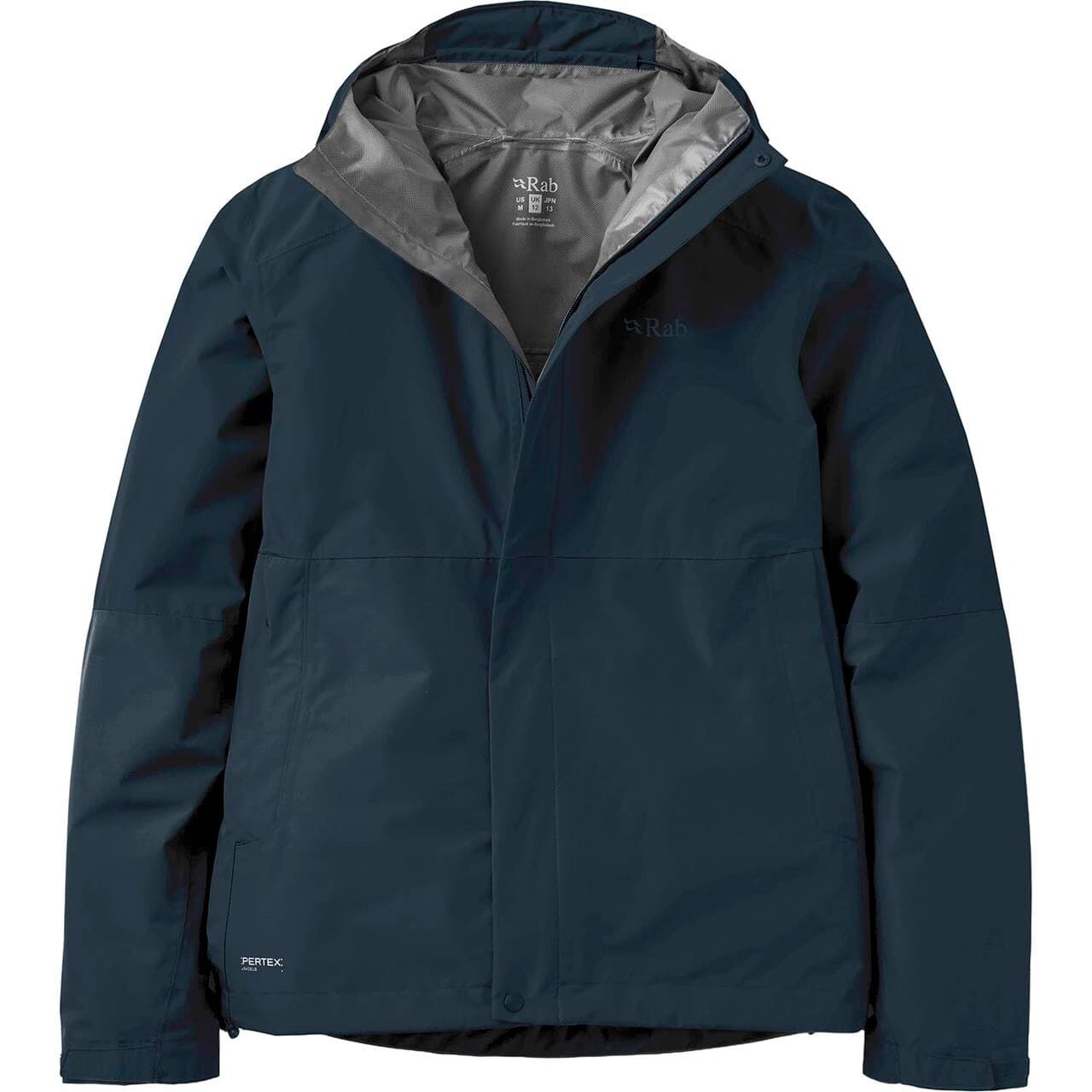 RAB Womens Downpour Jacket (Blå (GALAXY BLUE) Small)