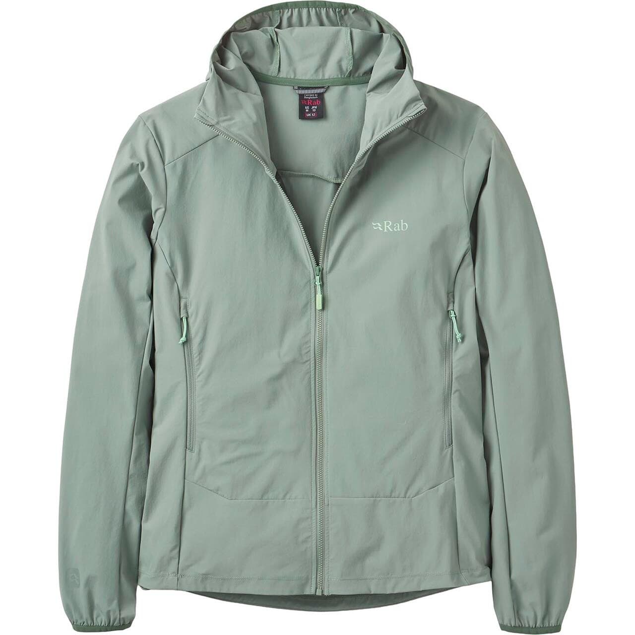 RAB Womens Borealis Hoody (Grøn (DARK FIG GREEN) X-large)