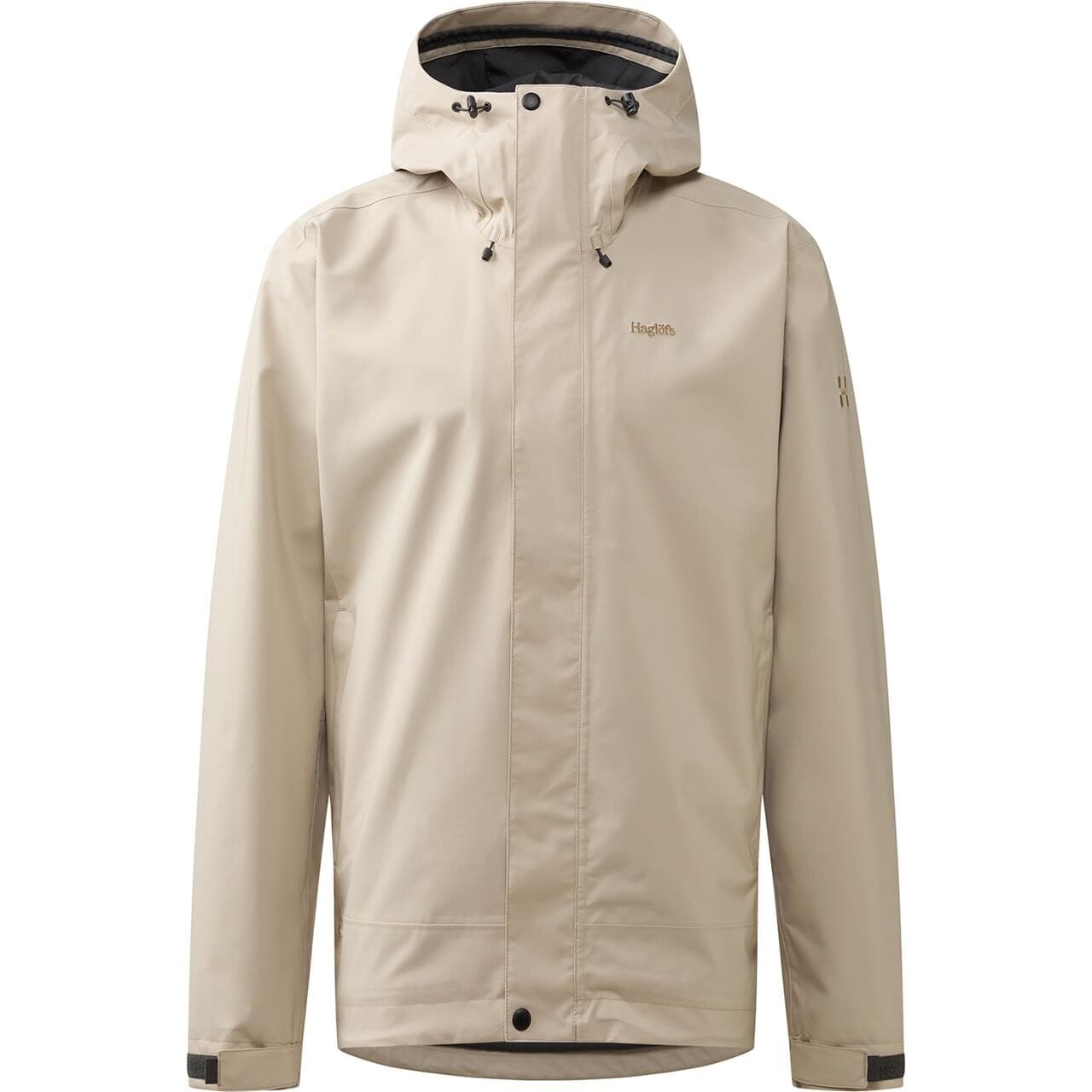 Haglöfs Mens Breeze Proof Jacket (Beige (CHALK BEIGE) XX-large)