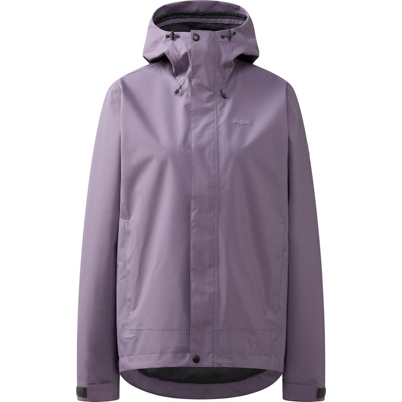 Haglöfs Womens Breeze Proof Jacket (Lilla (PURPLE FOG) Small)