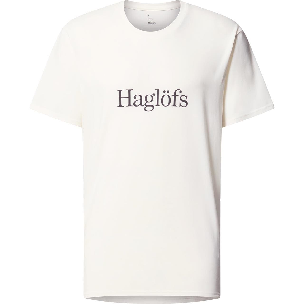 Haglöfs Mens Outsiders Tee (Hvid (SOFT WHITE) Small)