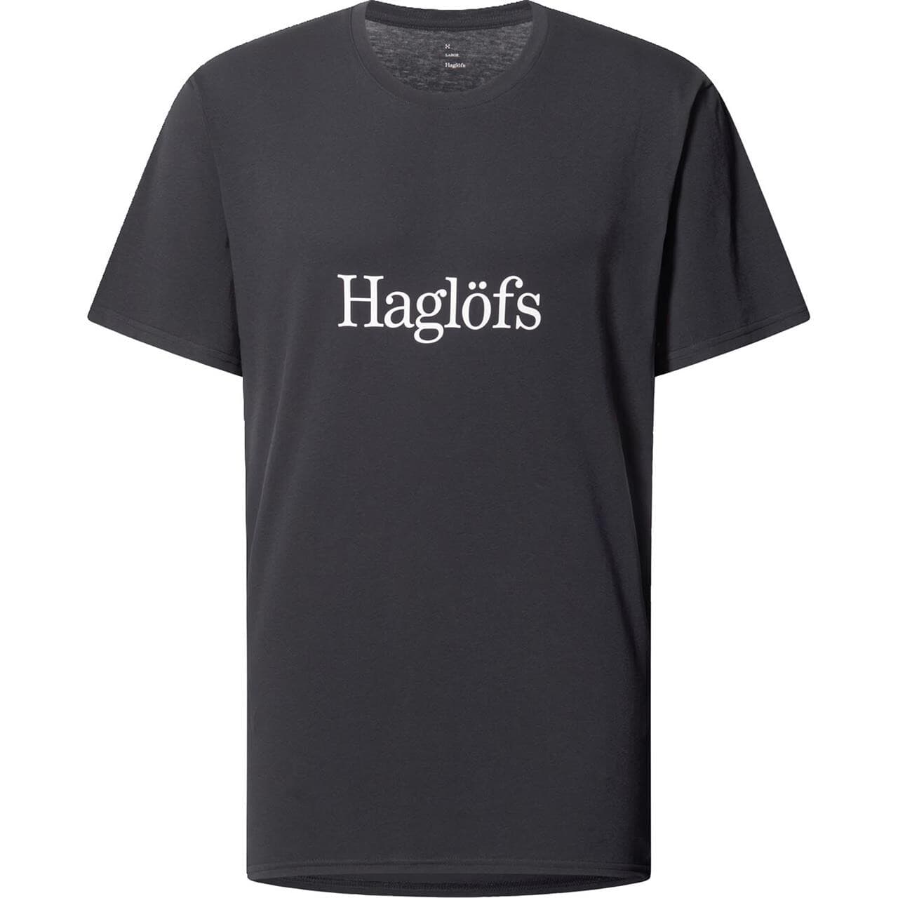 Haglöfs Mens Outsiders Tee (Sort (TRUE BLACK) Large)