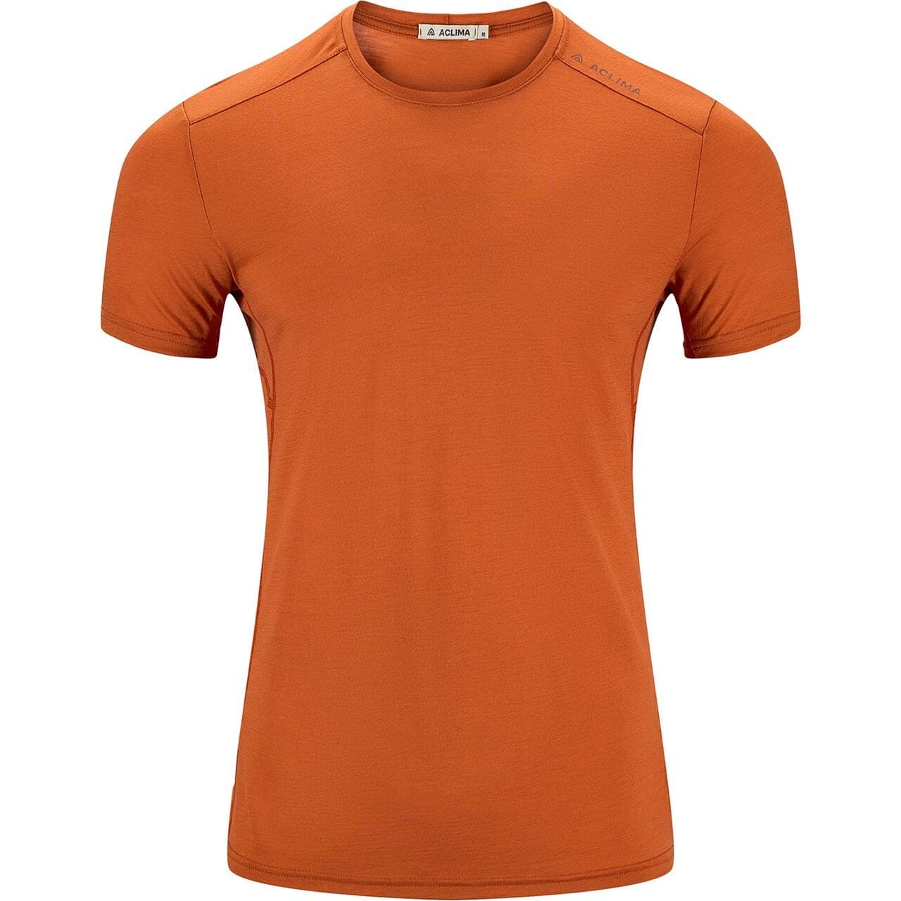 Aclima Mens LightWool 140 Trail Tee (Orange (APRICOT ORANGE) X-small)