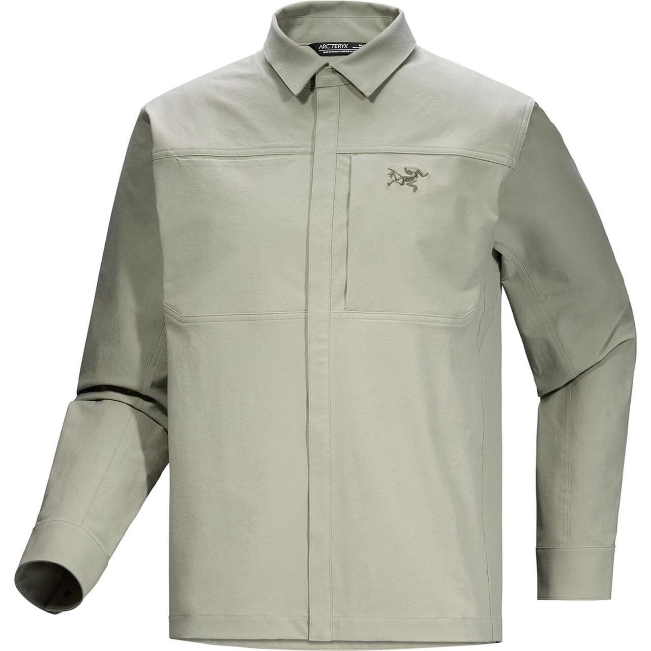 Arcteryx Mens Cronin Cotton Overshirt (Beige (HABITAT) Large)