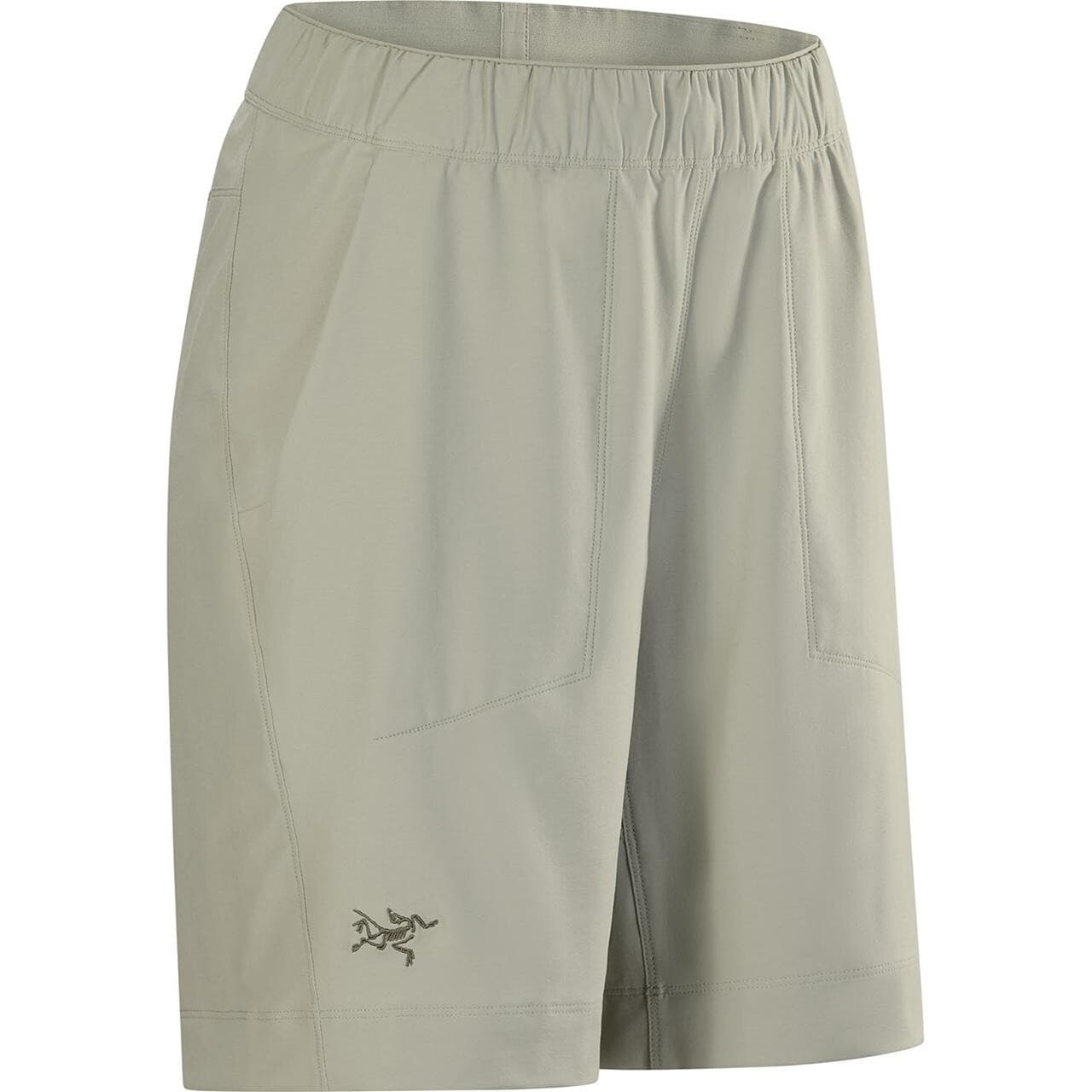 Arcteryx Womens Kragg Cotton Short 9' (Beige (HABITAT) 40)