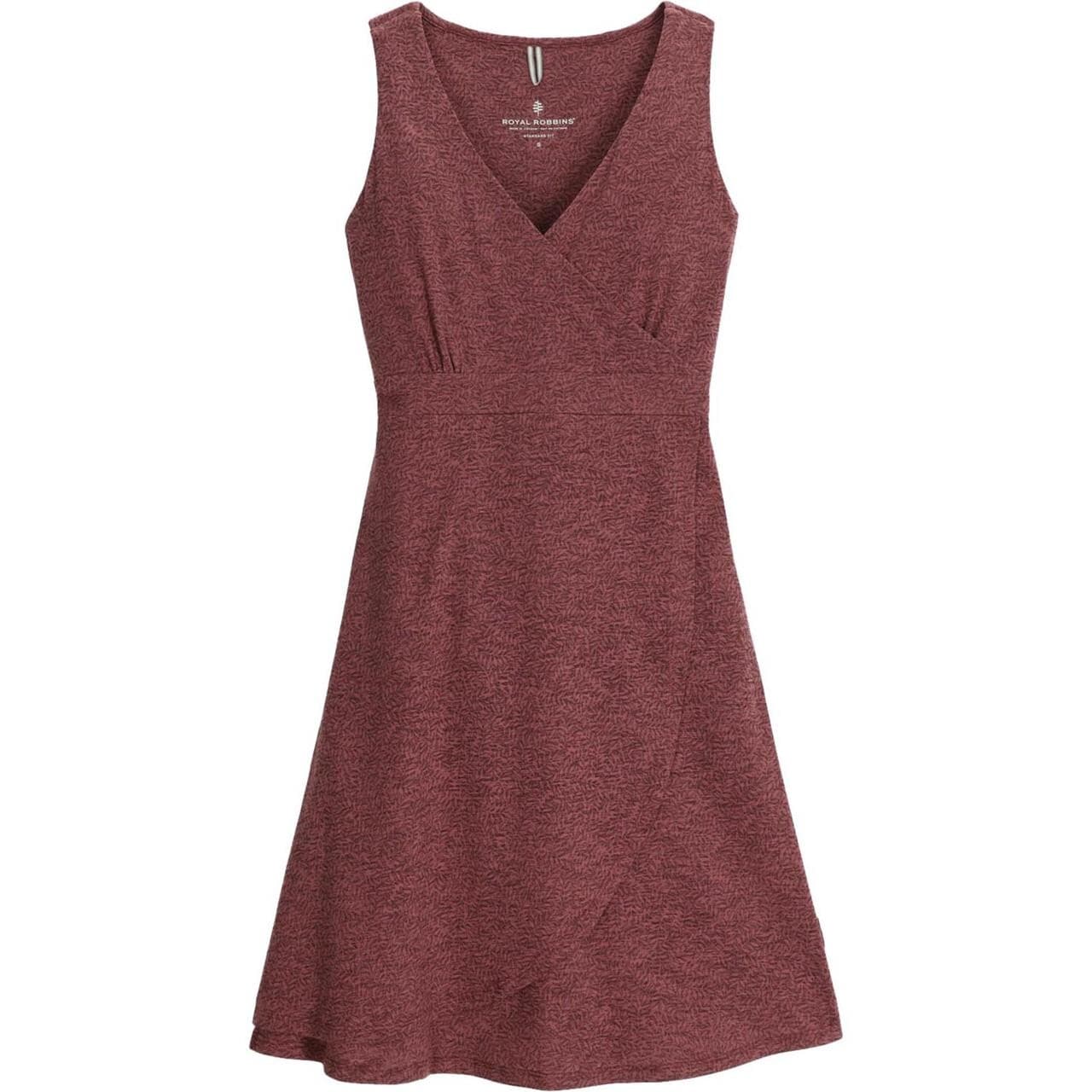 Royal Robbins Womens Featherweight Knit Dress (Rød (WILD RHUBARB NISENE PT) Medium)
