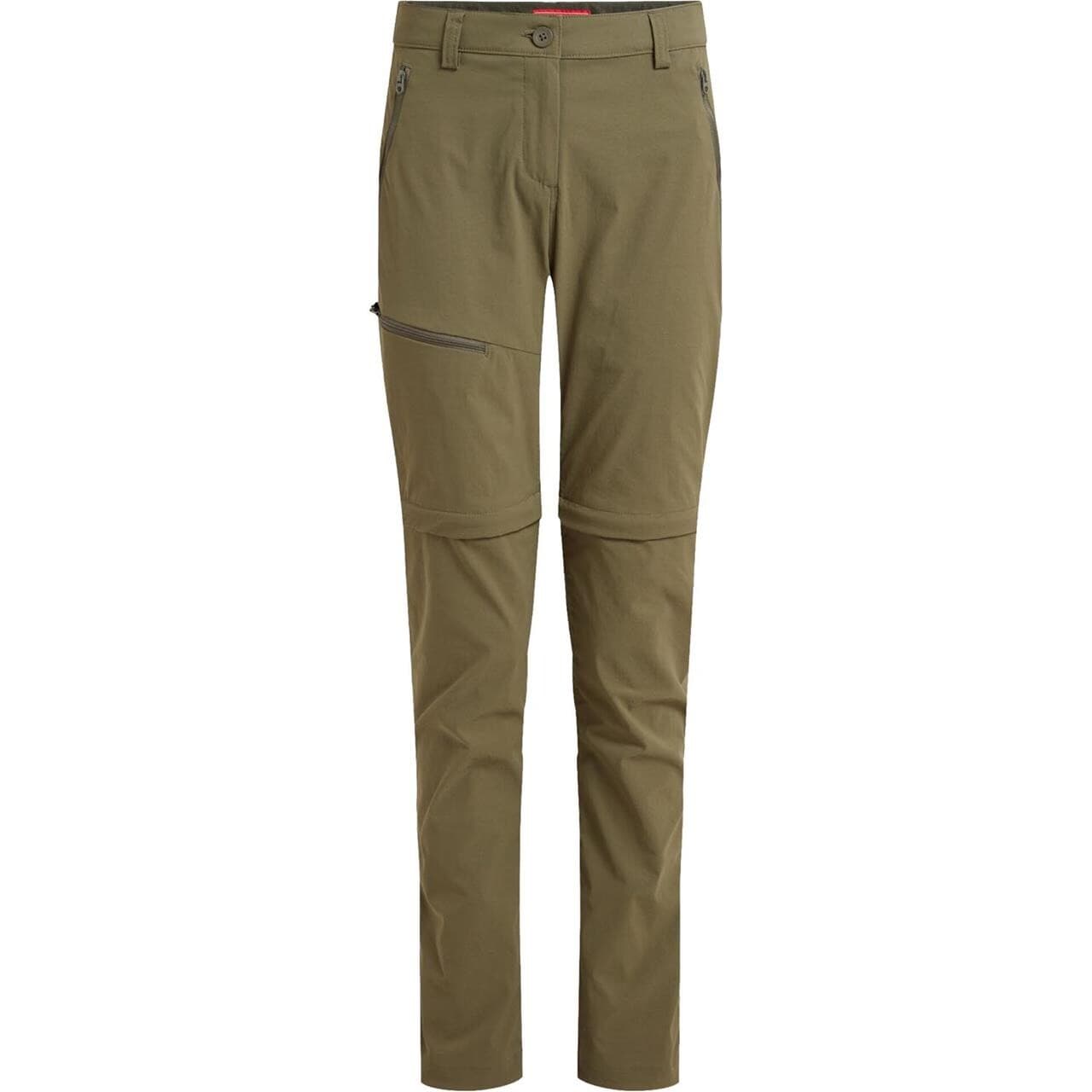 Craghoppers Womens Nosilife Pro Convertible Trouser III (Grøn (WILD OLIVE) 44 - lang)