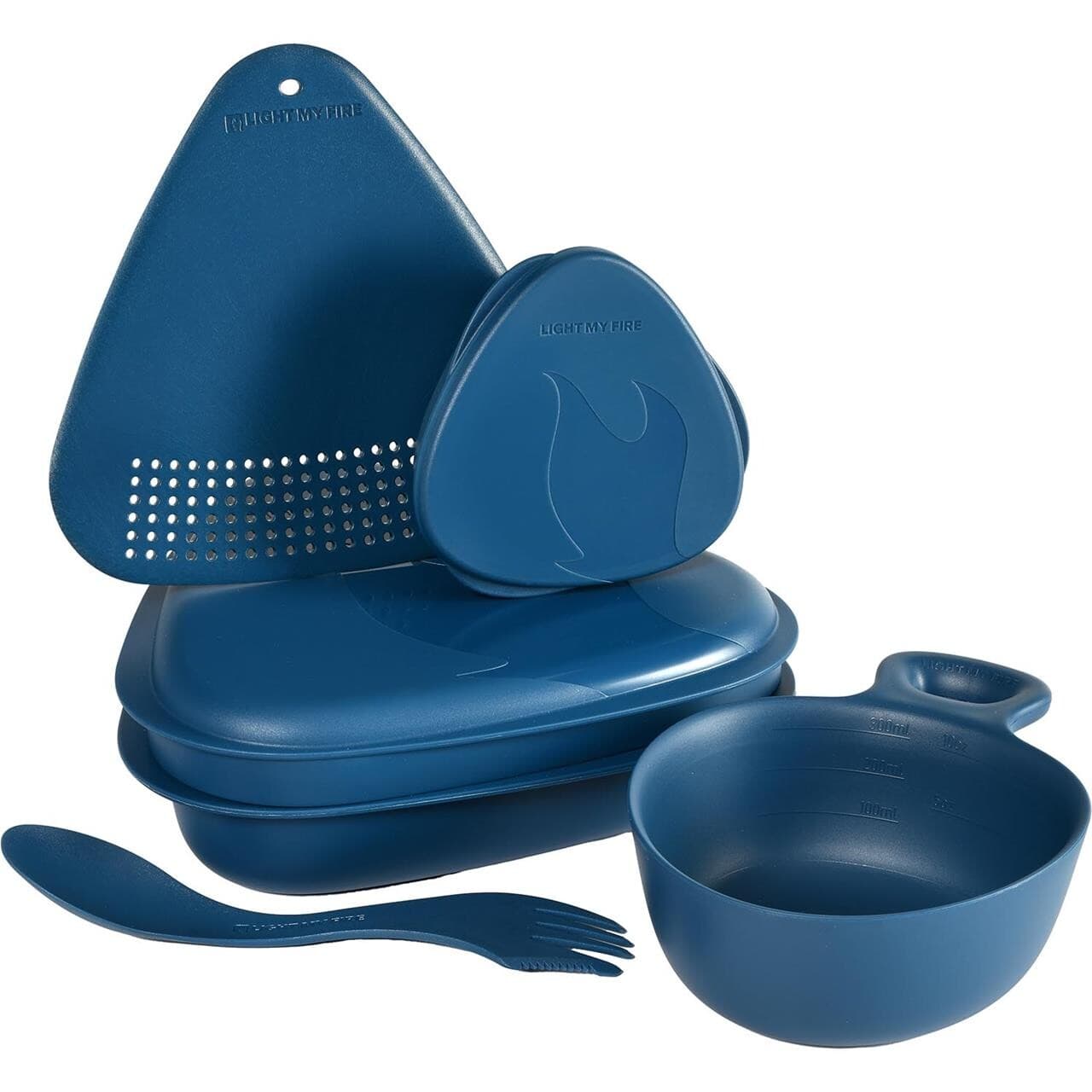 Light My Fire Outdoor Mealkit 2.0 (Blå (HAZY BLUE))