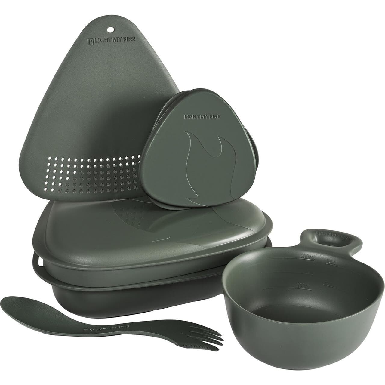 Light My Fire Outdoor Mealkit 2.0 (Grøn (SAGE GREEN))