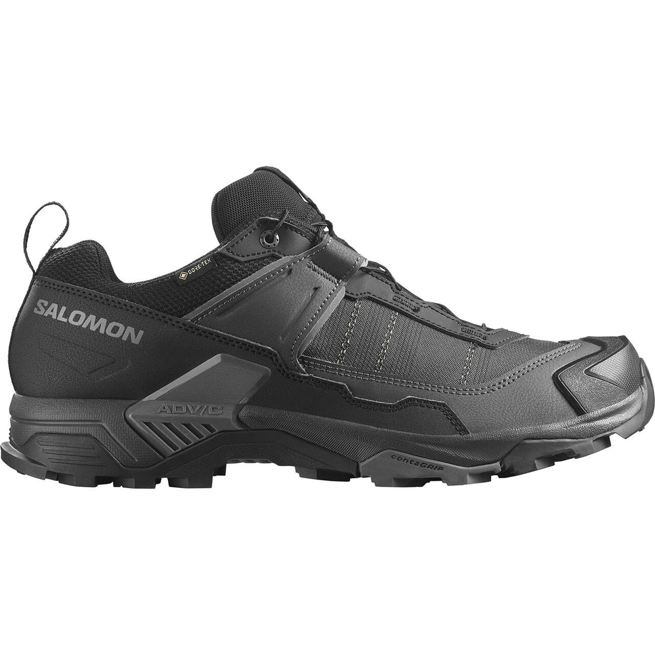 Salomon Mens X Ultra 5 GTX (Sort (BLACK/ASPHALT/CASTLEROCK) 45 1/3)