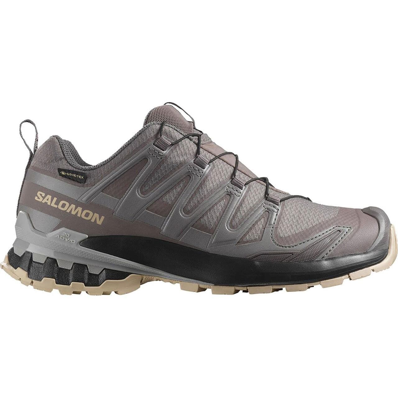 Salomon Womens XA Pro 3D V9 GTX (Grå (PLUM KITTEN/BLACK/GULL) 40)