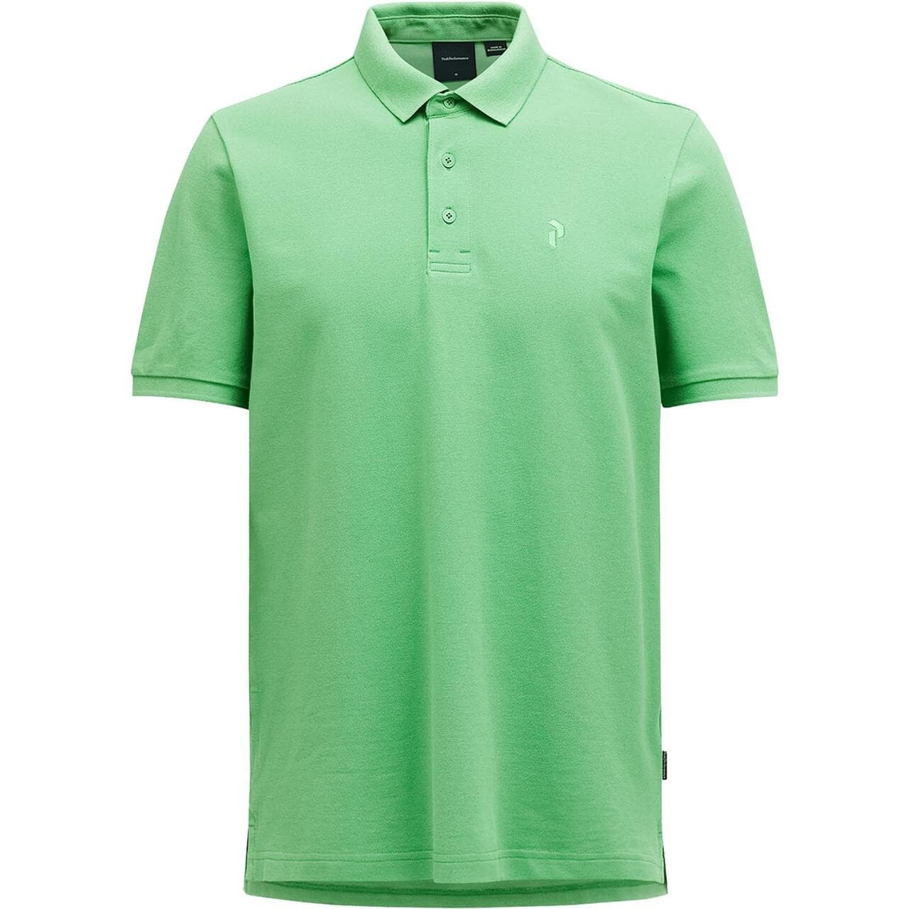 Peak Performance Mens Classic Cotton Polo (Grøn (PEPPERMINT) Medium)